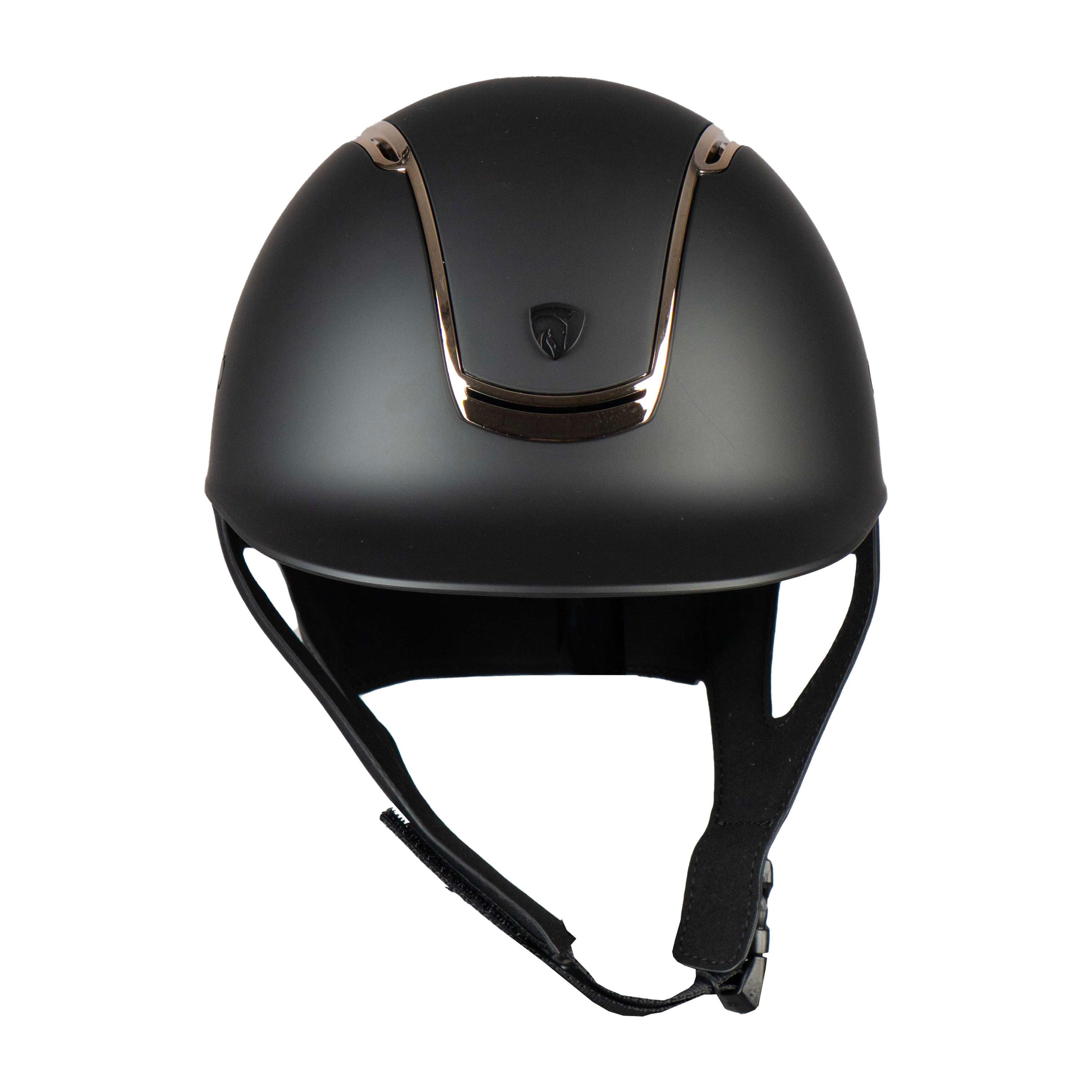 HORKA Kask Jeździecki Da Vinci Czarny/Różowy