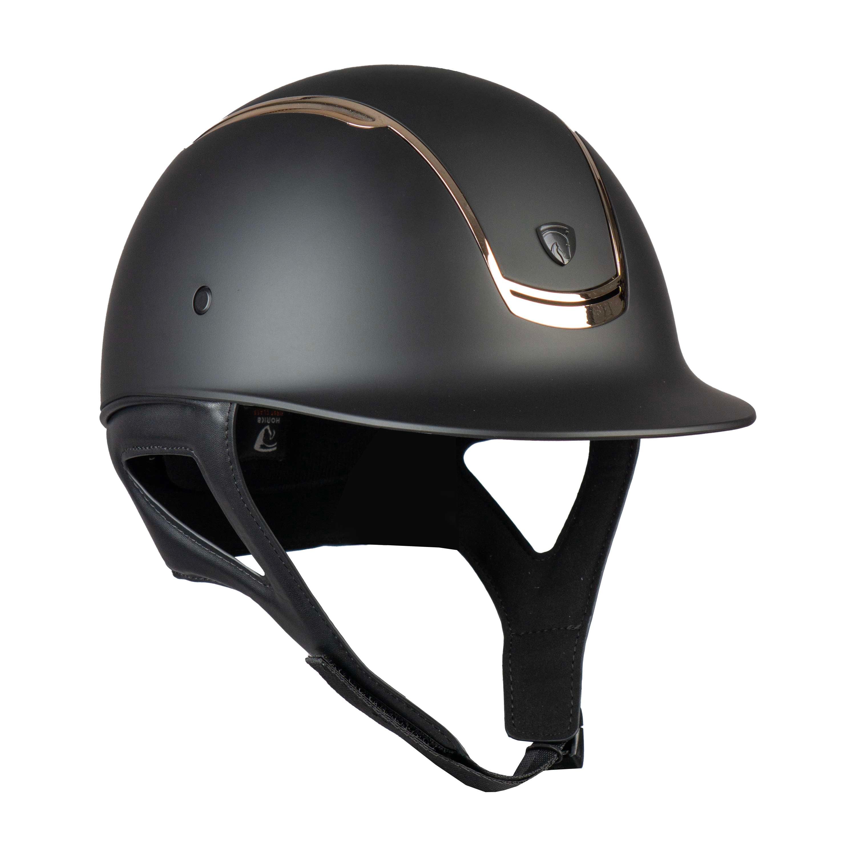 HORKA Kask Jeździecki Da Vinci Czarny/Różowy