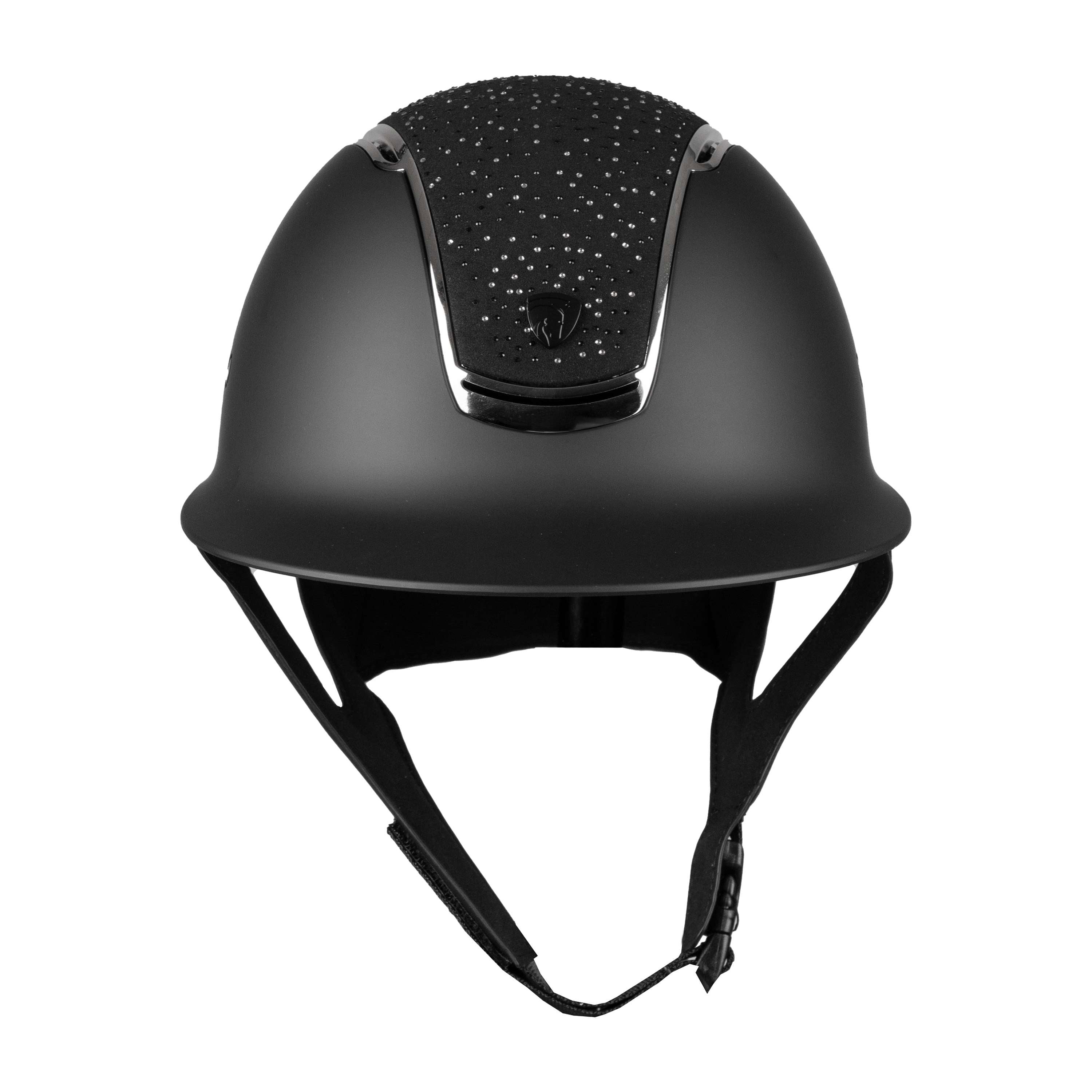 HORKA Kask Jeździecki Da Vinci Ladies Czarny - Srebrny