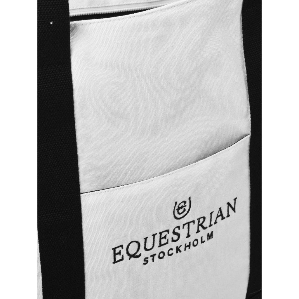 Equestrian Stockholm Tote Bag Biały
