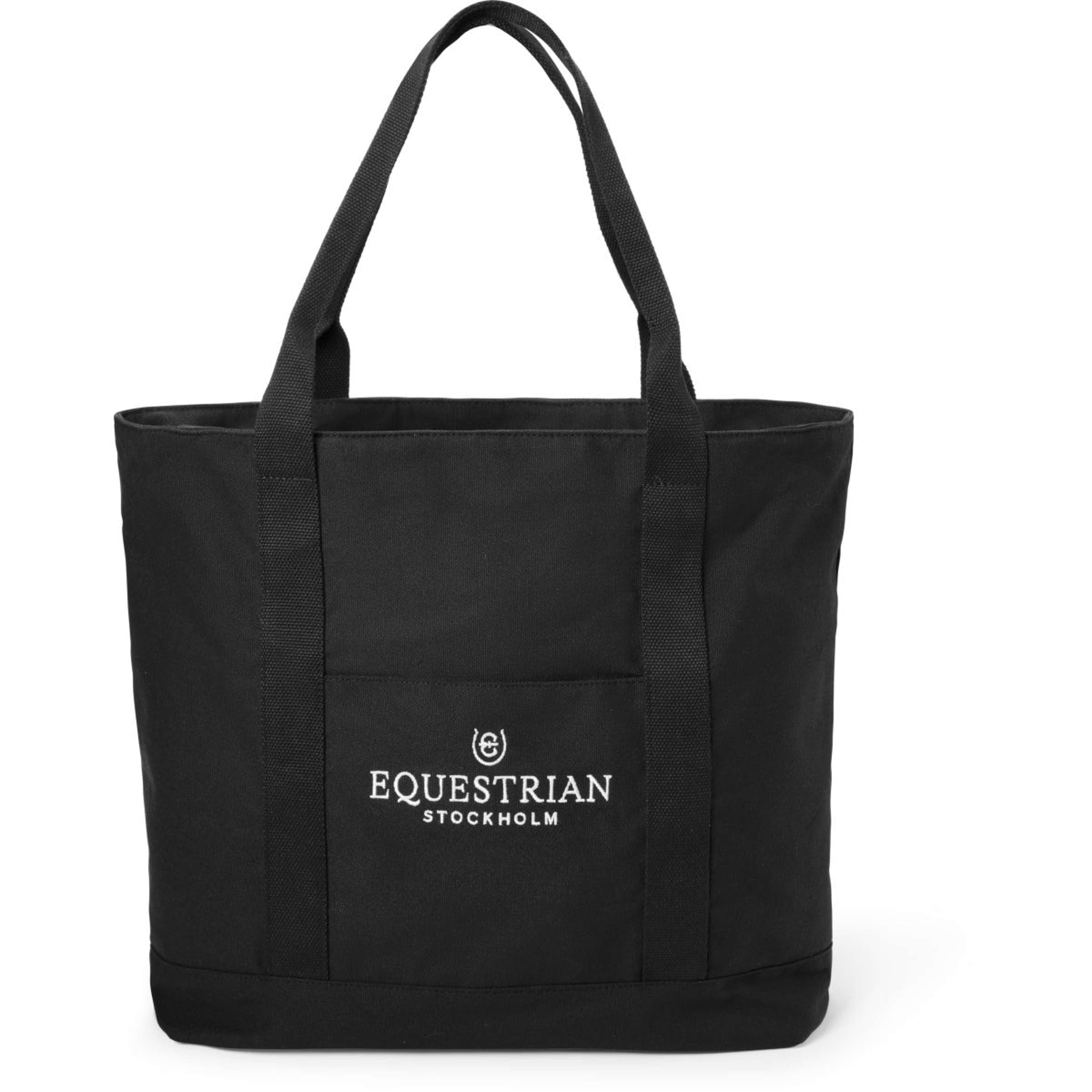 Equestrian Stockholm Tote Bag Czarny