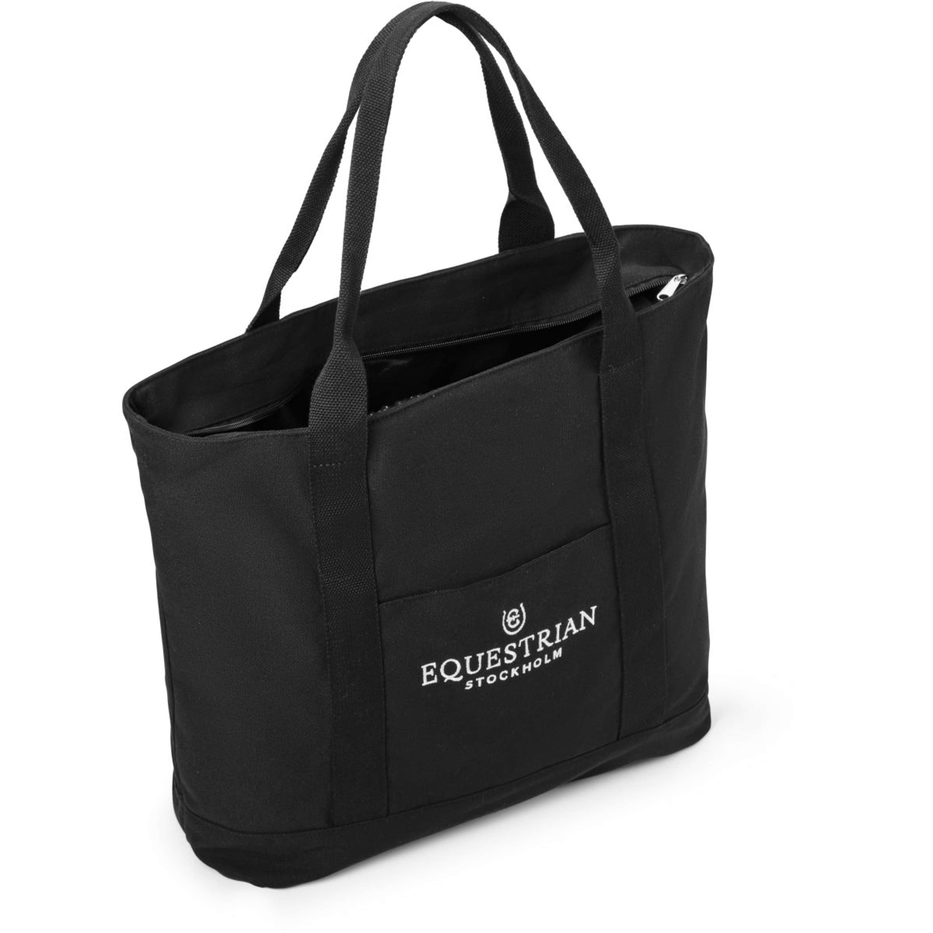 Equestrian Stockholm Tote Bag Czarny