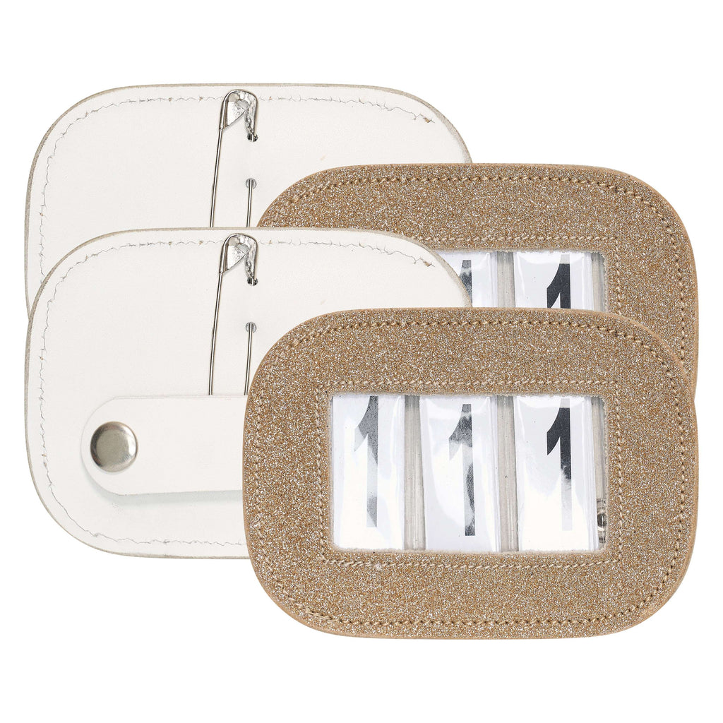 Imperial Riding Numer startowy IRHGlitter Square Złoty