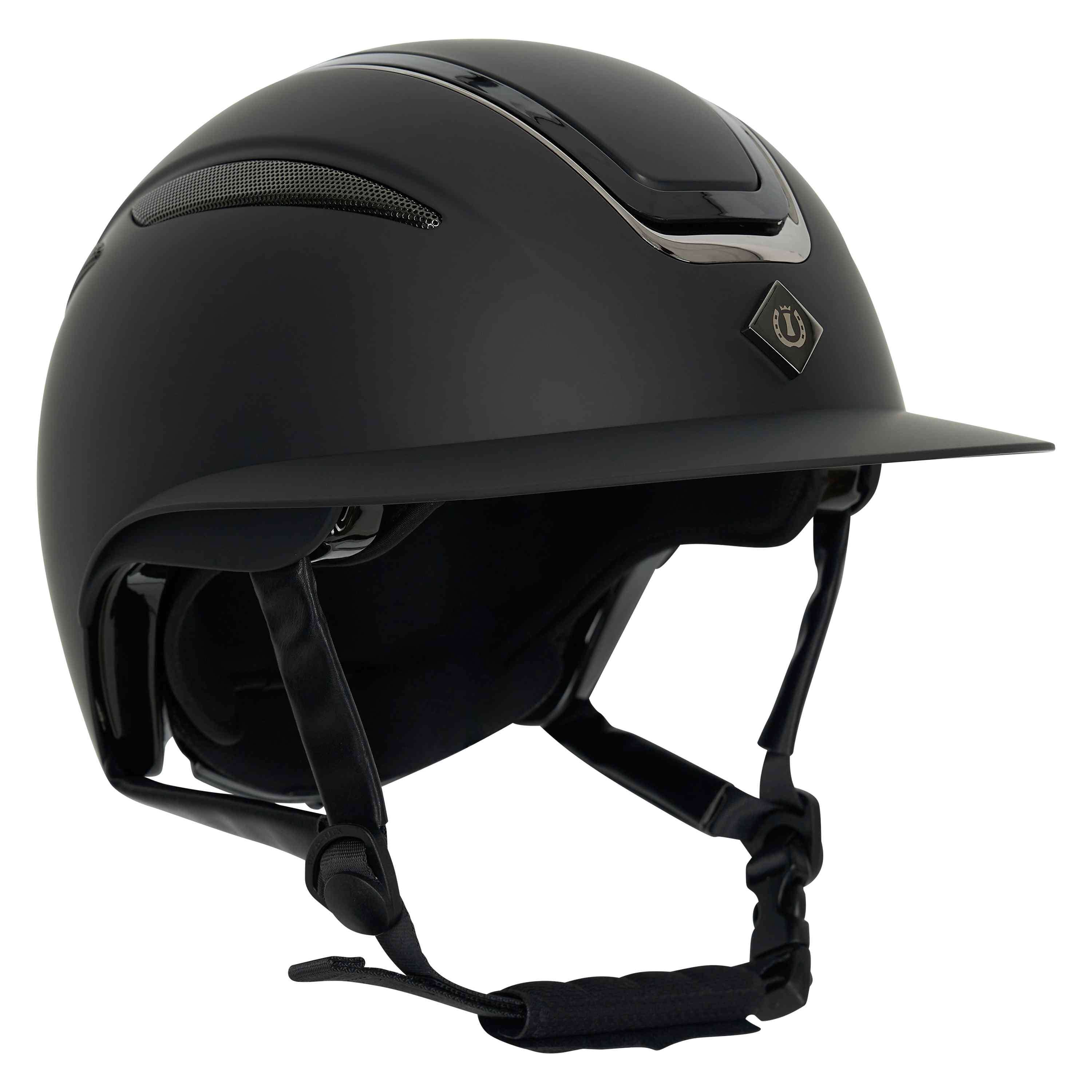 Imperial Riding Kask jeździecki IRHOlania Deluxe Big Visor czarny