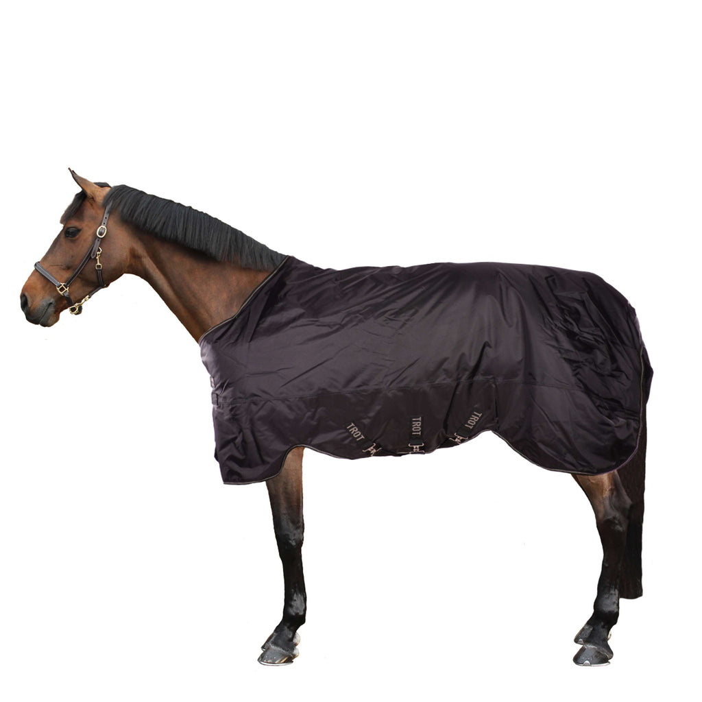 Horseware Trot Plus Ciężki 350g Czarny/Jasnobrązowy