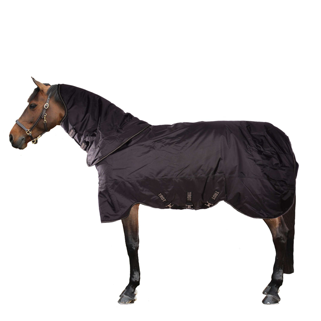 Horseware Trot Plus Ciężki 350g Czarny/Jasnobrązowy