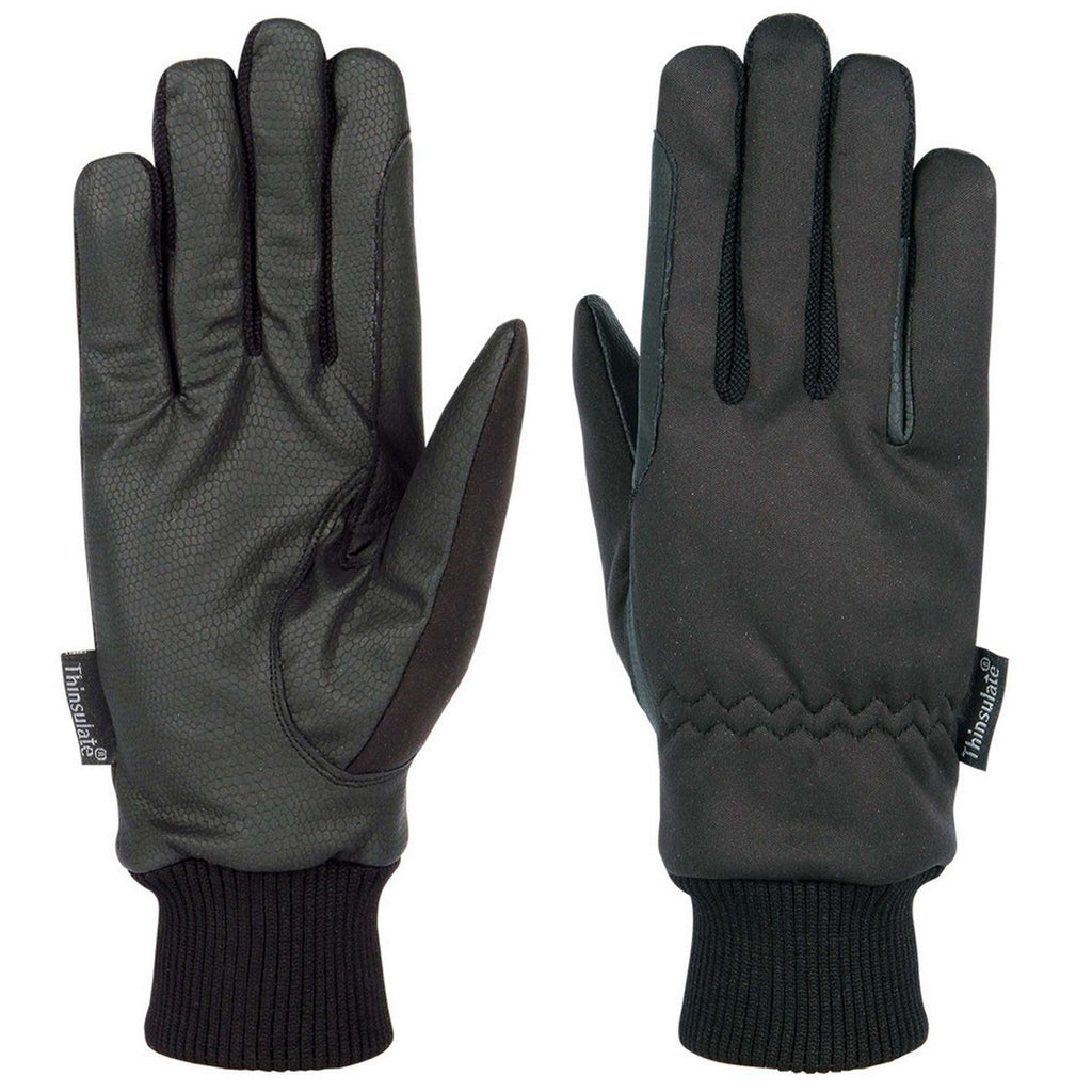Harry's Horse Rękawice Jeździeckie TopGrip Winter Czarny