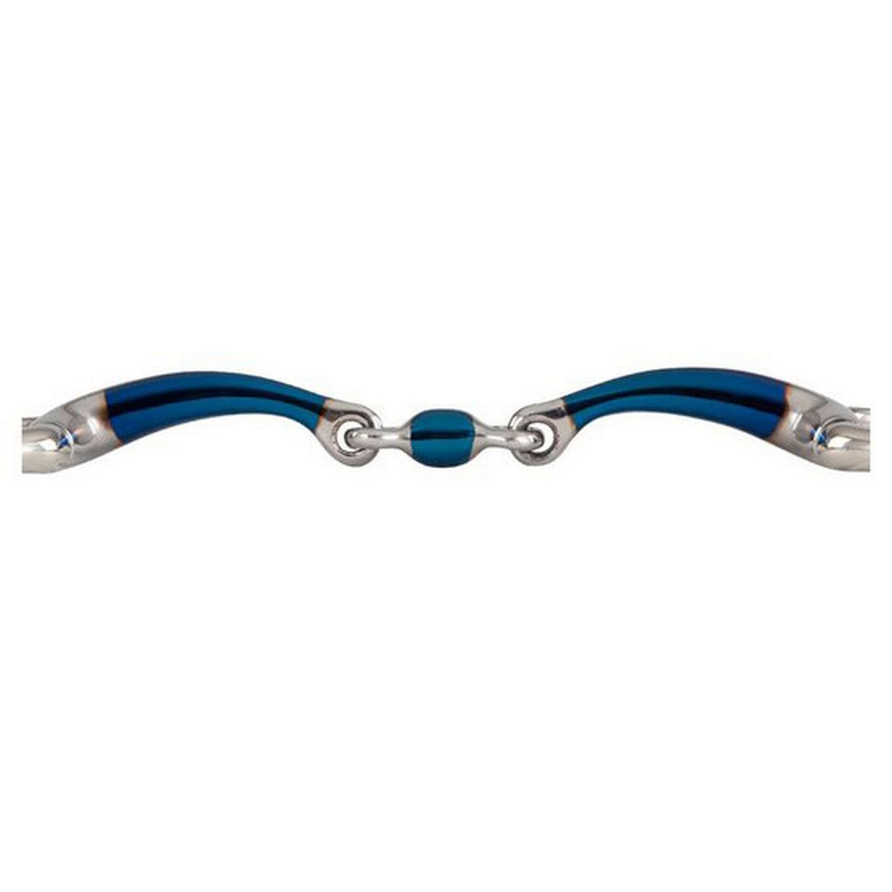 Wędzidło BR z pełnymi pierścieniami Sweet Iron 14 mm