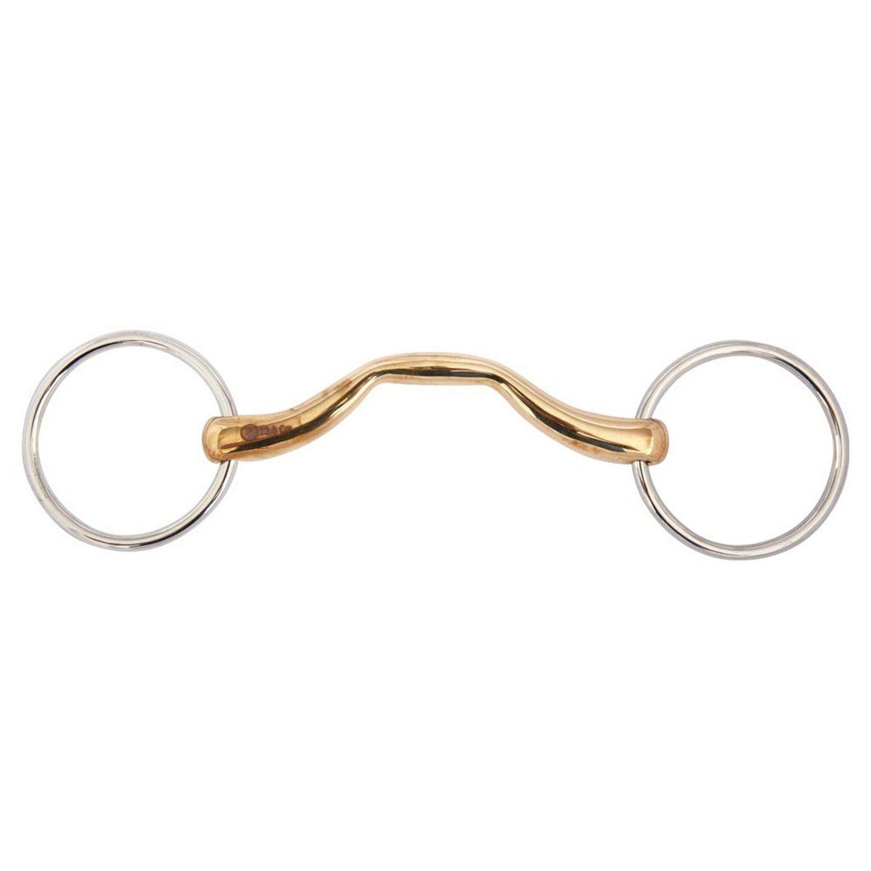 BR Wędzidło oliwkowe Soft Contact 16mm niełamane
