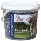 Harry's Horse Gumki Do Wplatania Magic Braids Pojemnik Srebrny