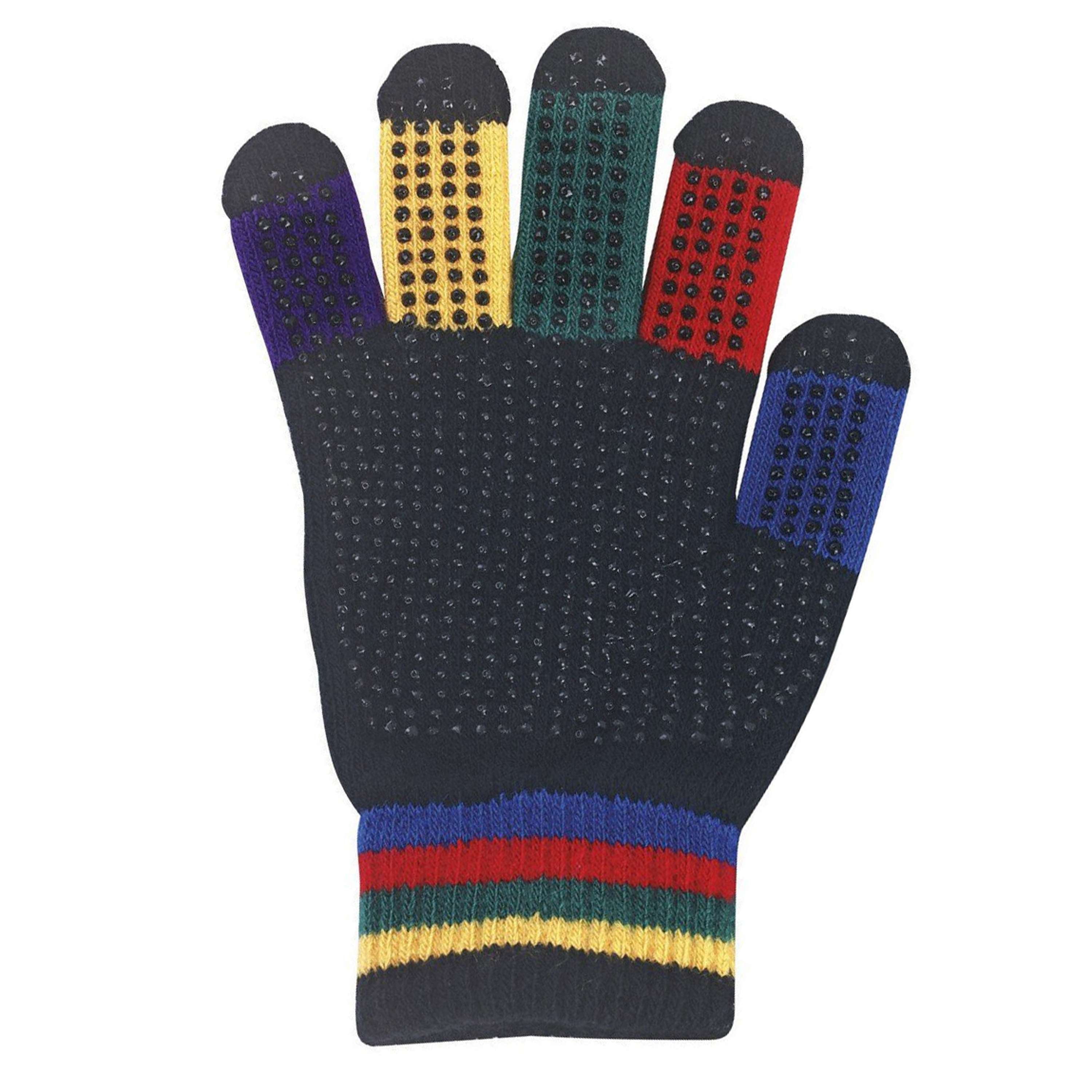 Covalliero Rękawice Jeździeckie Magic Grippy Kids Futrzany