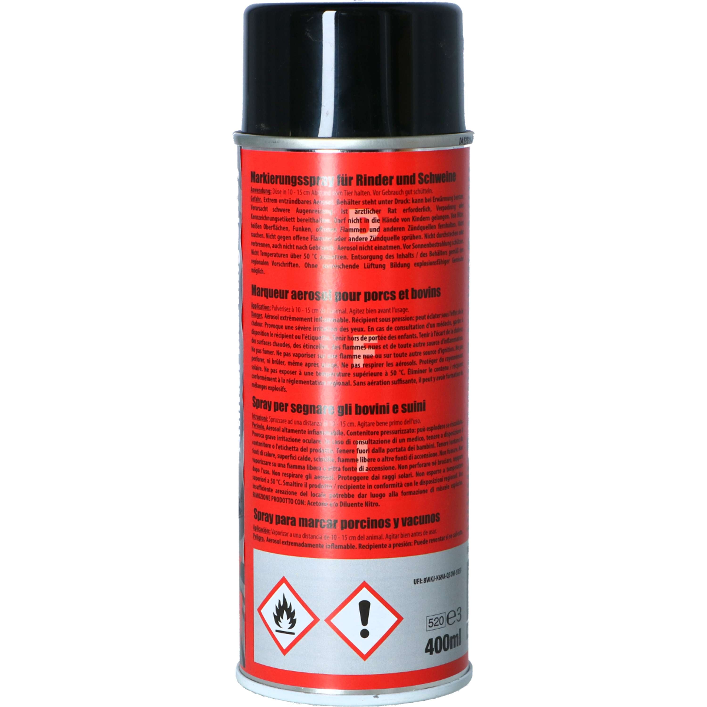 Raidex Spray Do Znakowania Czerwony