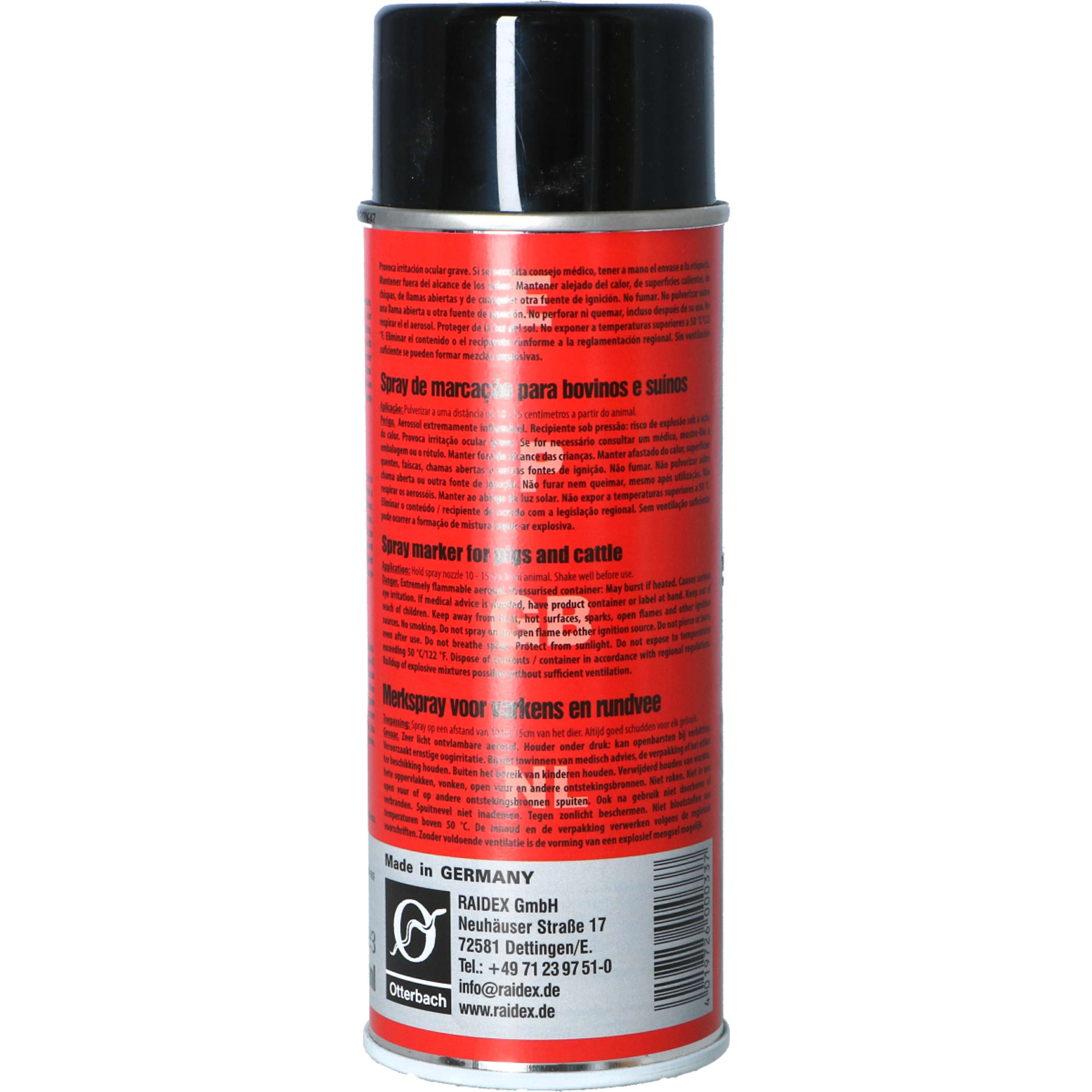 Raidex Spray Do Znakowania Czerwony