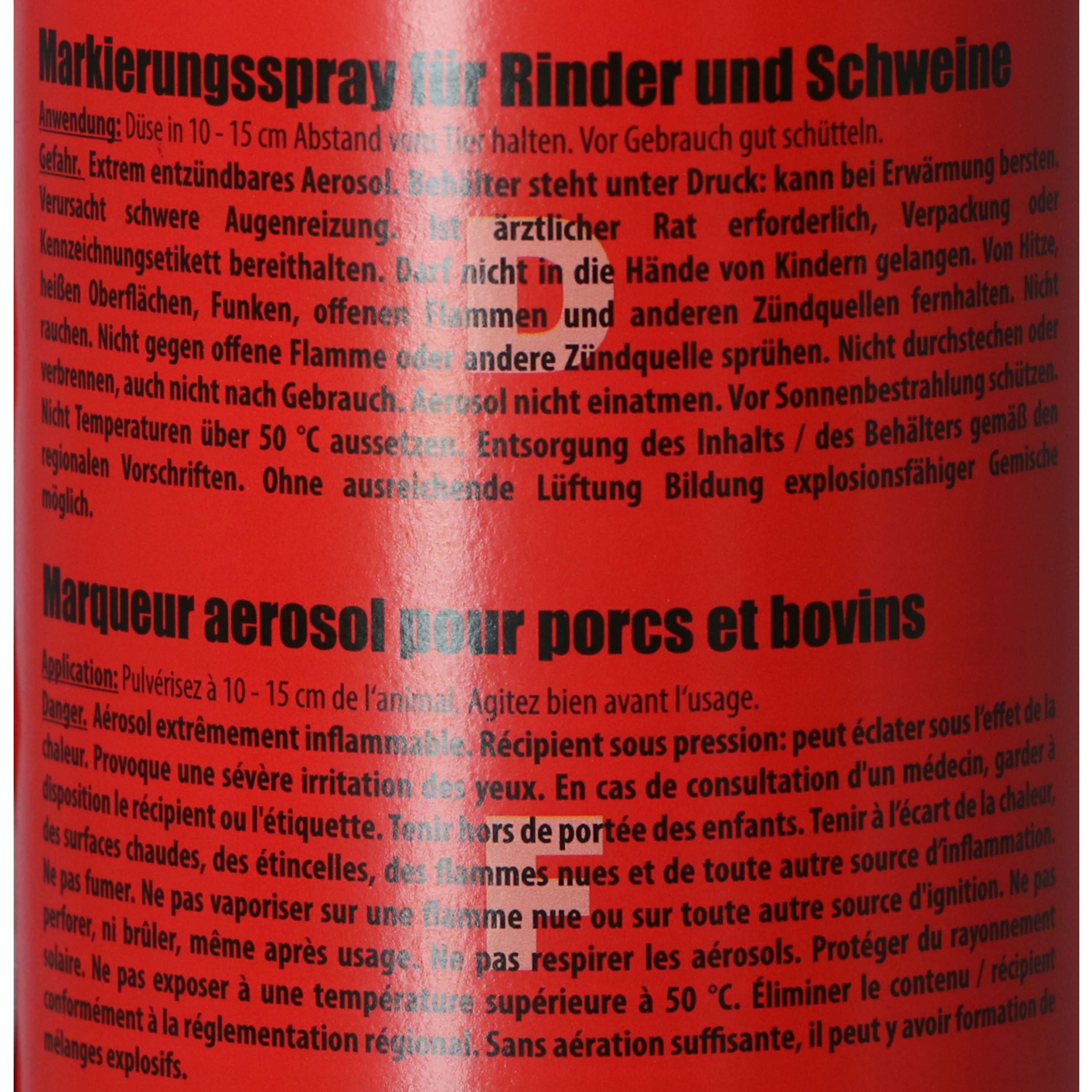 Raidex Spray Do Znakowania Czerwony