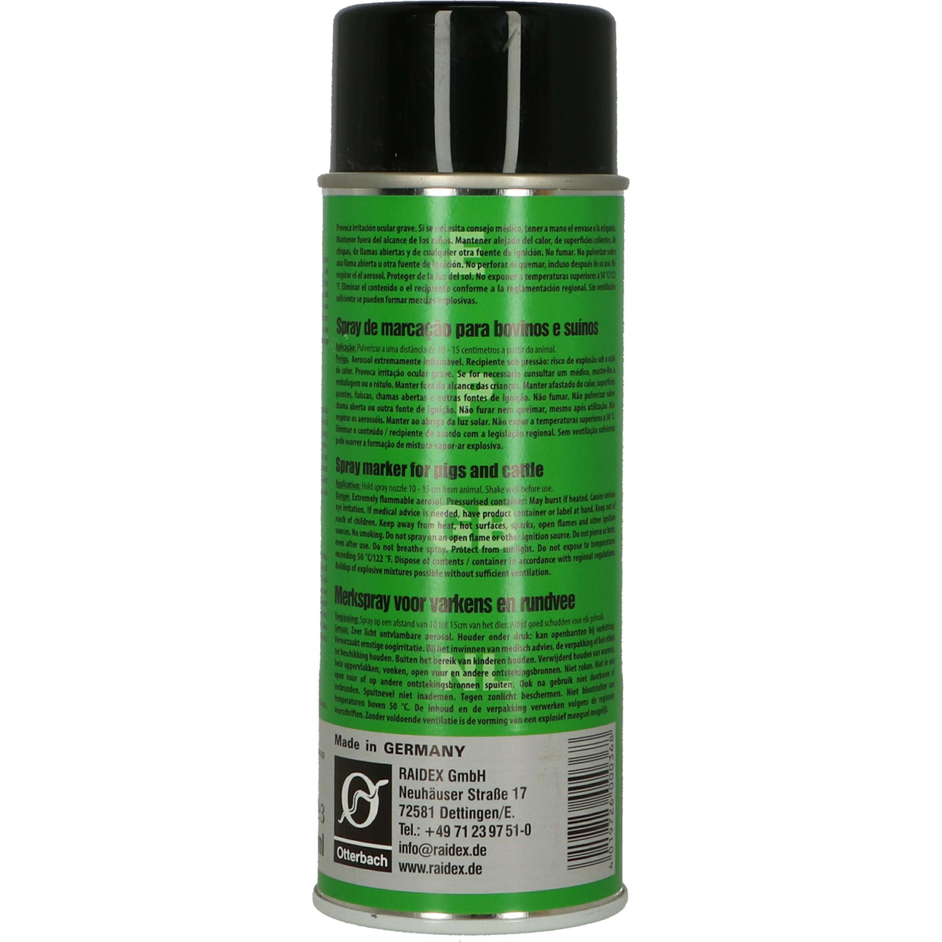 Raidex Spray Do Znakowania Zielony