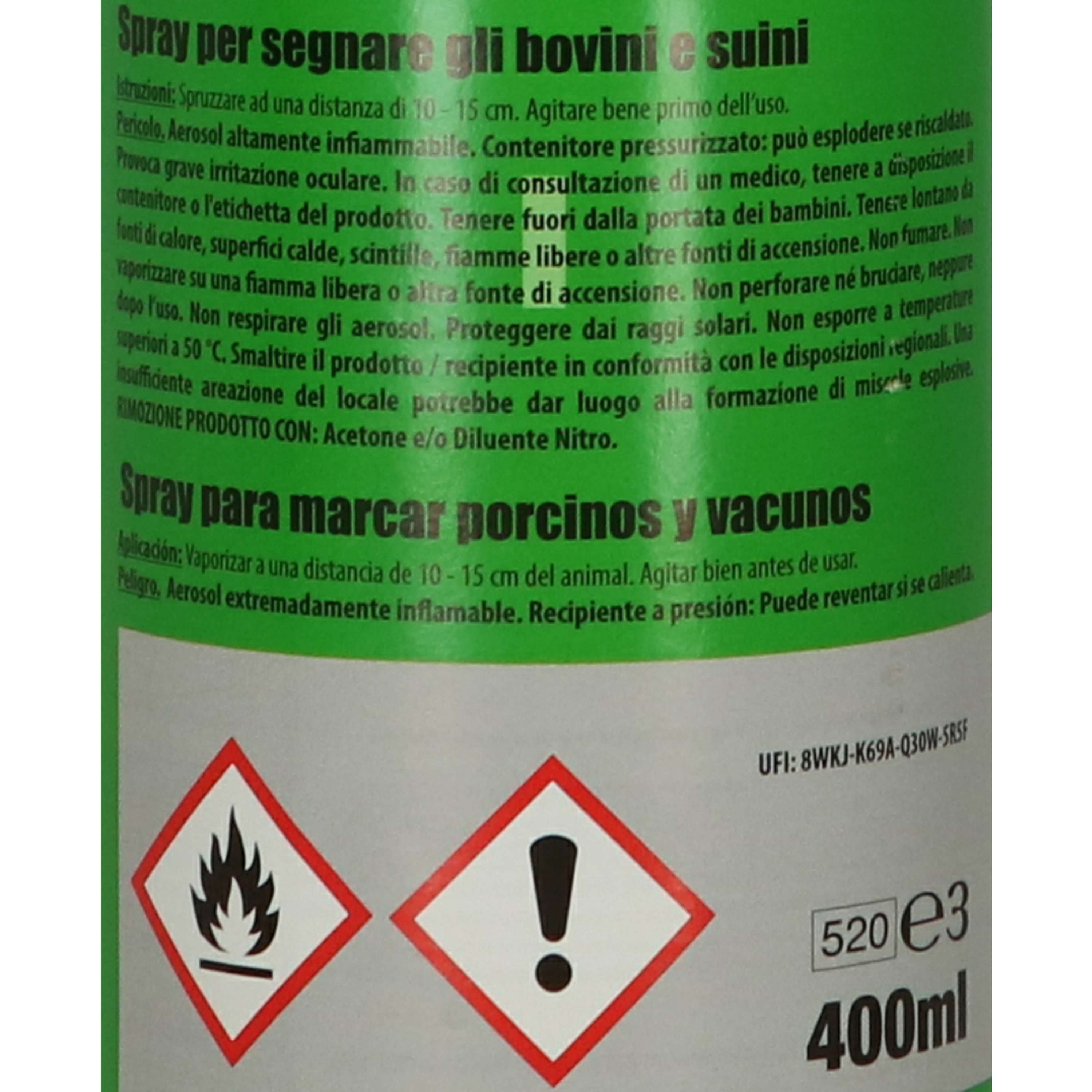 Raidex Spray Do Znakowania Zielony