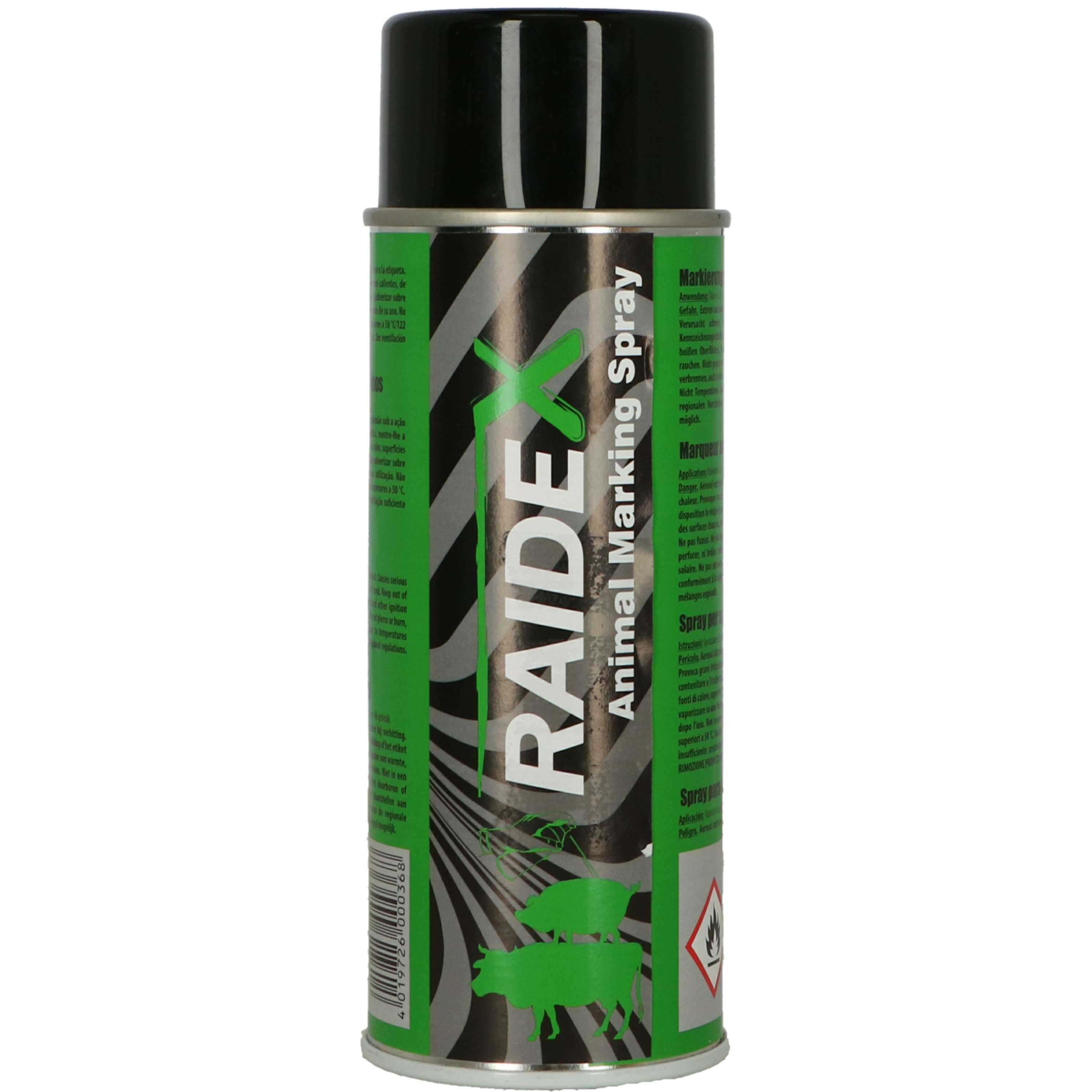 Raidex Spray Do Znakowania Zielony