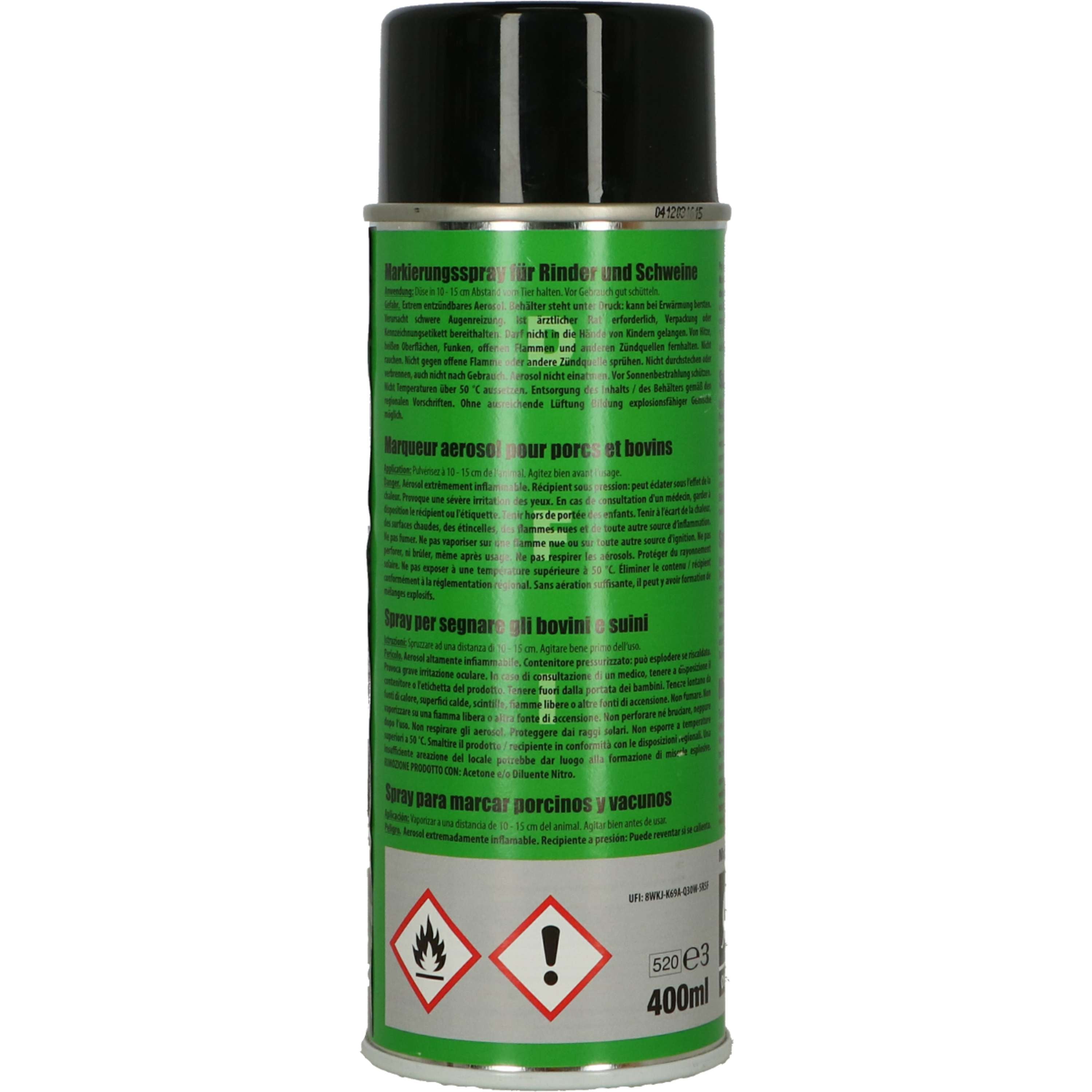 Raidex Spray Do Znakowania Zielony