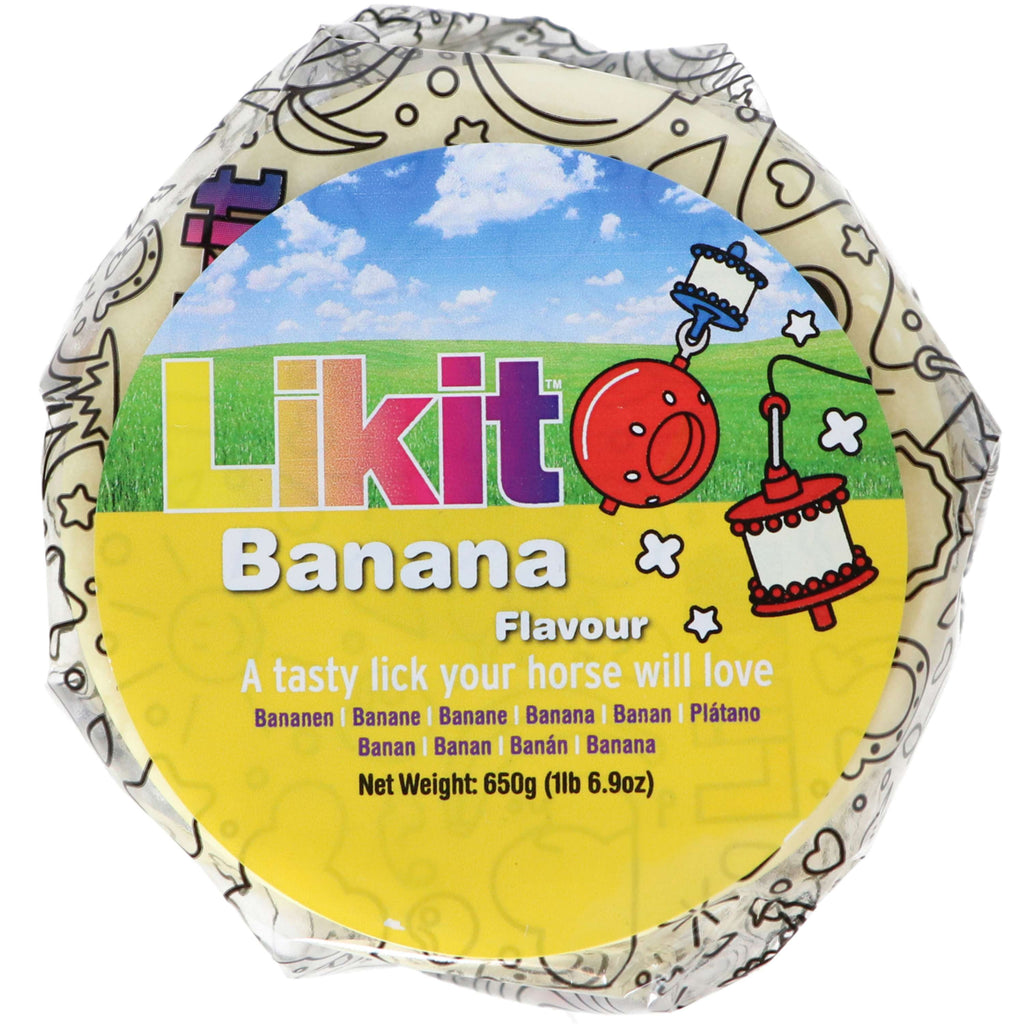 Likit Lizawka okrągła bananowa