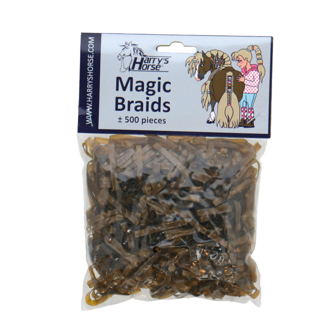 Harry's Horse Gumki Do Wplatania Magic Braids Torebka Złoty