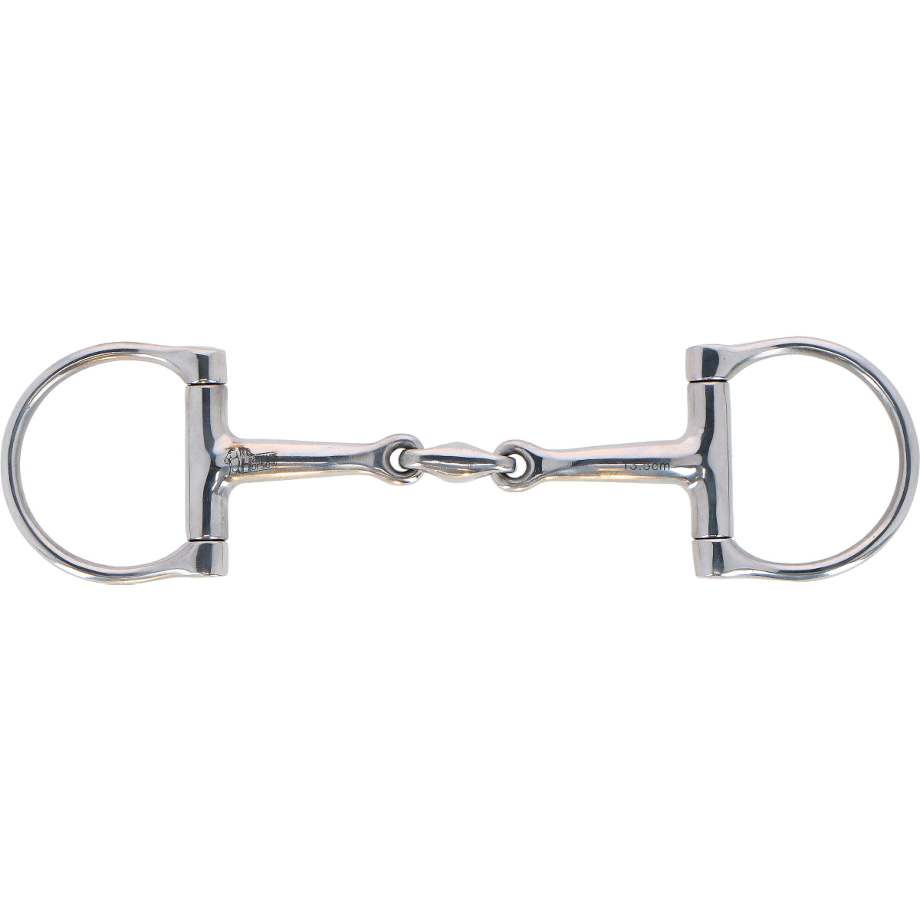 Harry's Horse Wędzidło D Podwójnie łamany 14mm