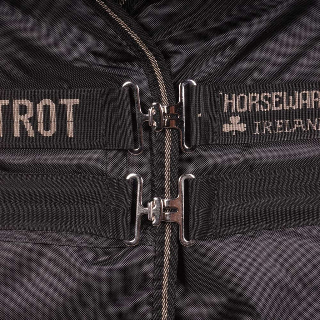 Horseware Trot Plus Ciężki 350g Czarny/Jasnobrązowy