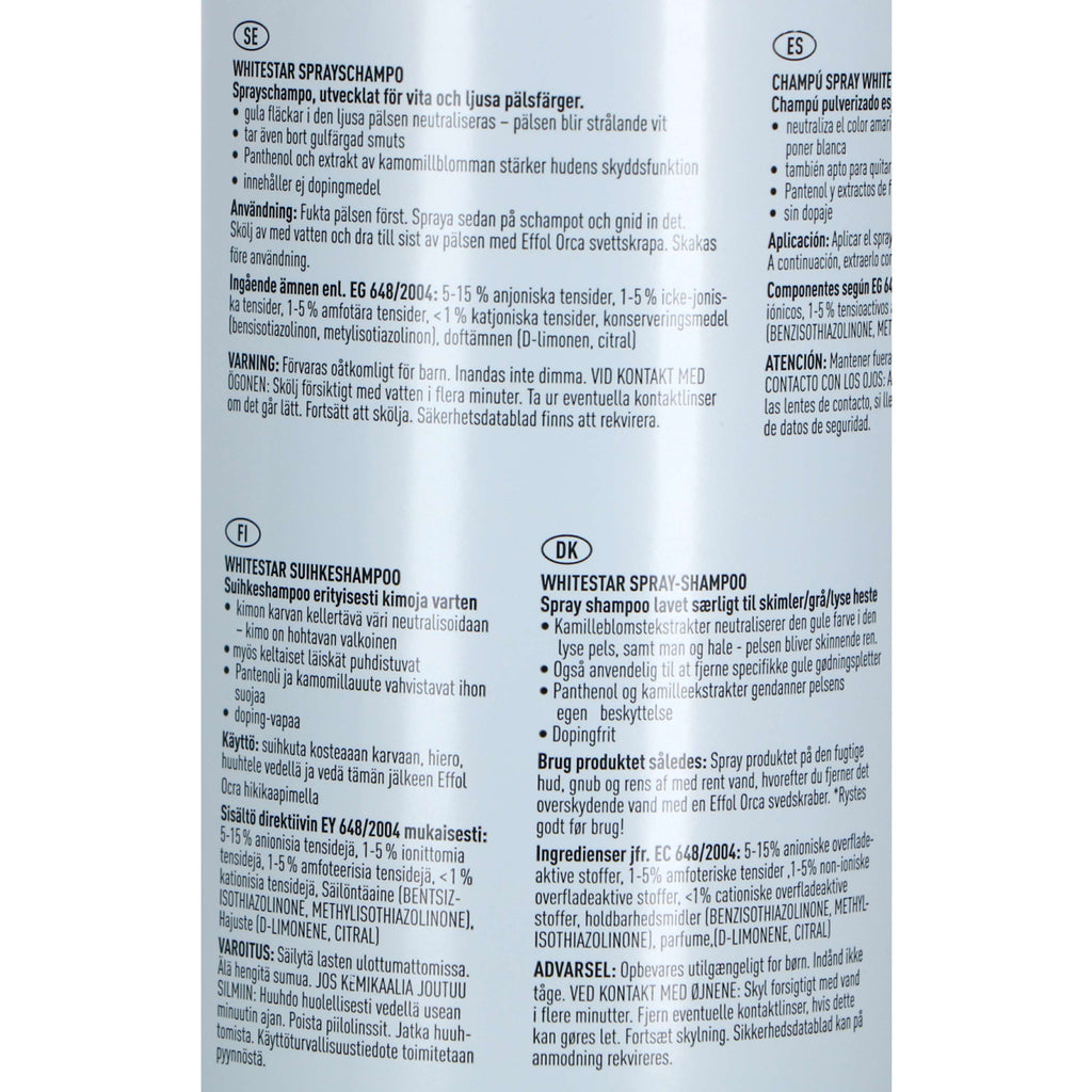 Effol Shampoo White star Spray