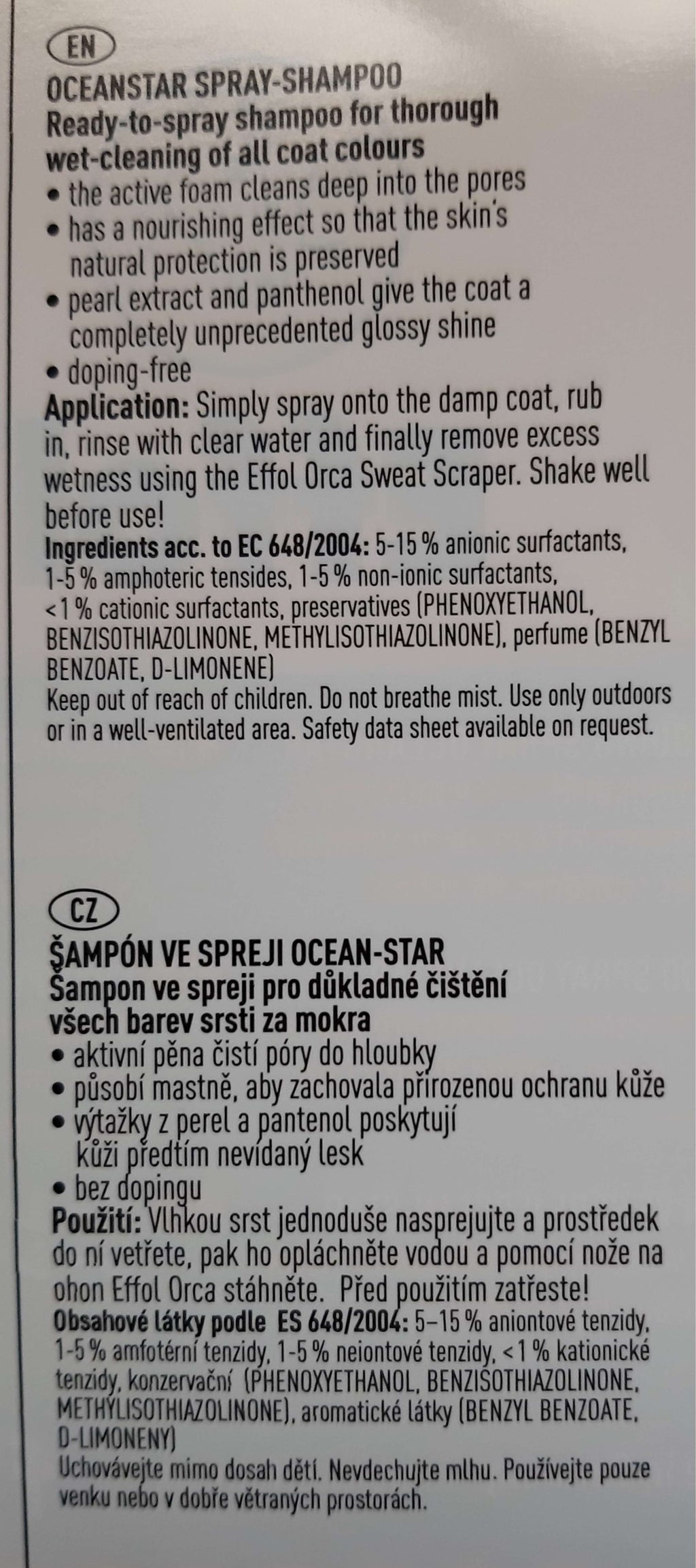 Effol Shampoo Ocean Star Spray