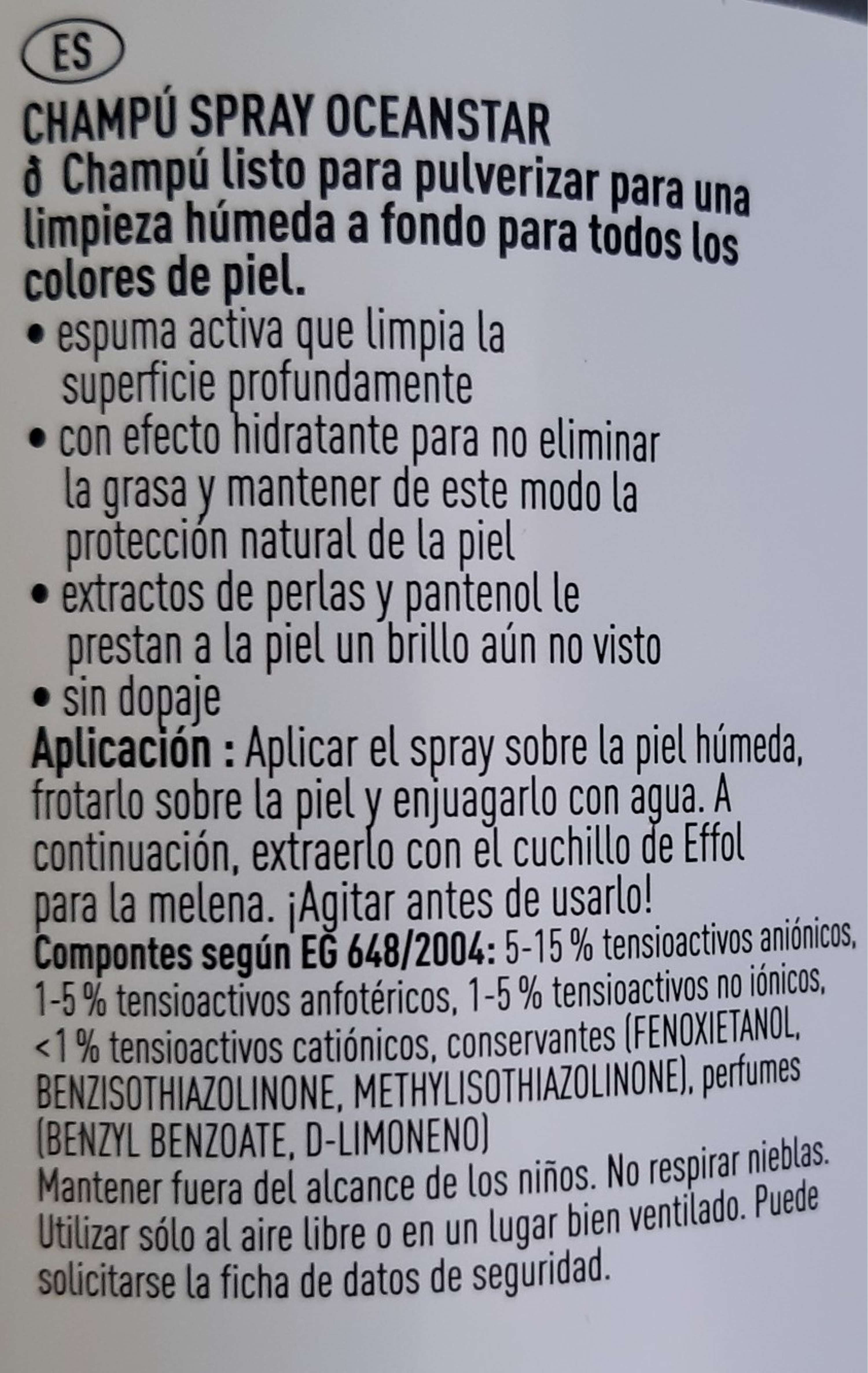 Effol Shampoo Ocean Star Spray