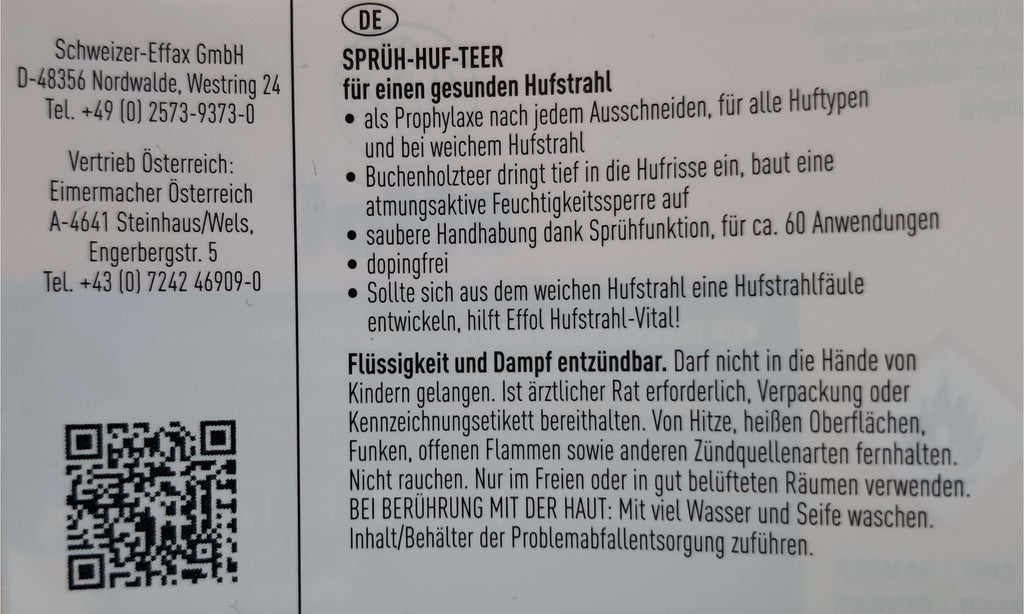 Effol Dziegieć Do Kopyt Rozpylacz