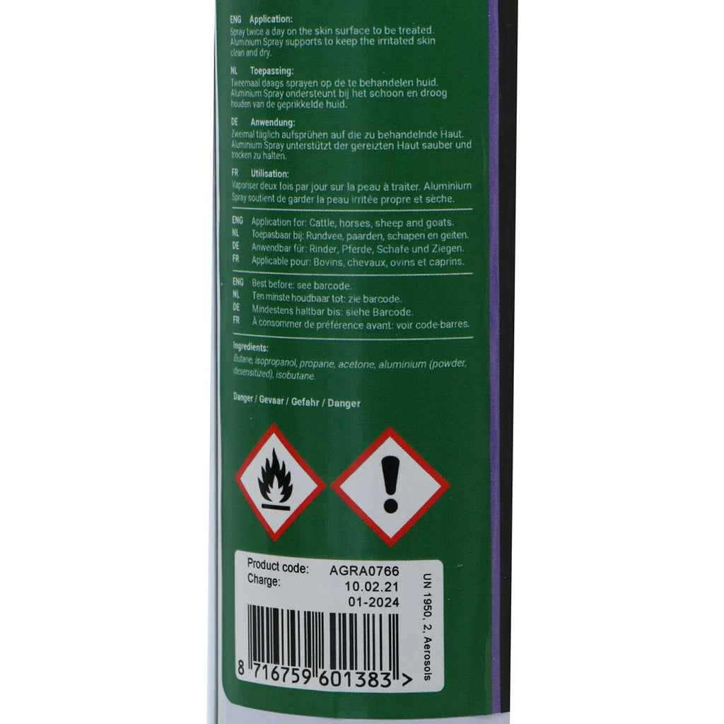 Agradi Horse Aluminiumspray Do Wszystkie Zwierzęta