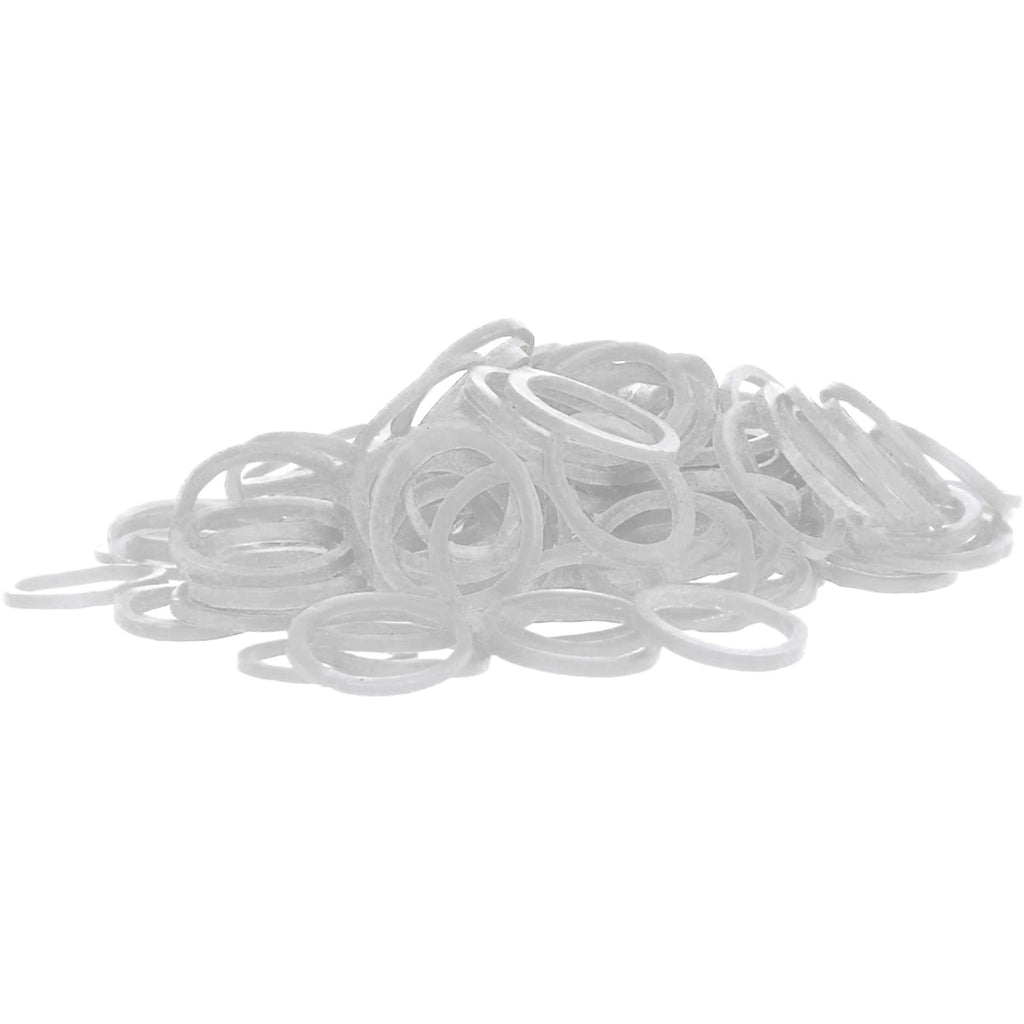 Shires Gumki do zaplatania grzywy Shires 500 szt. białe
