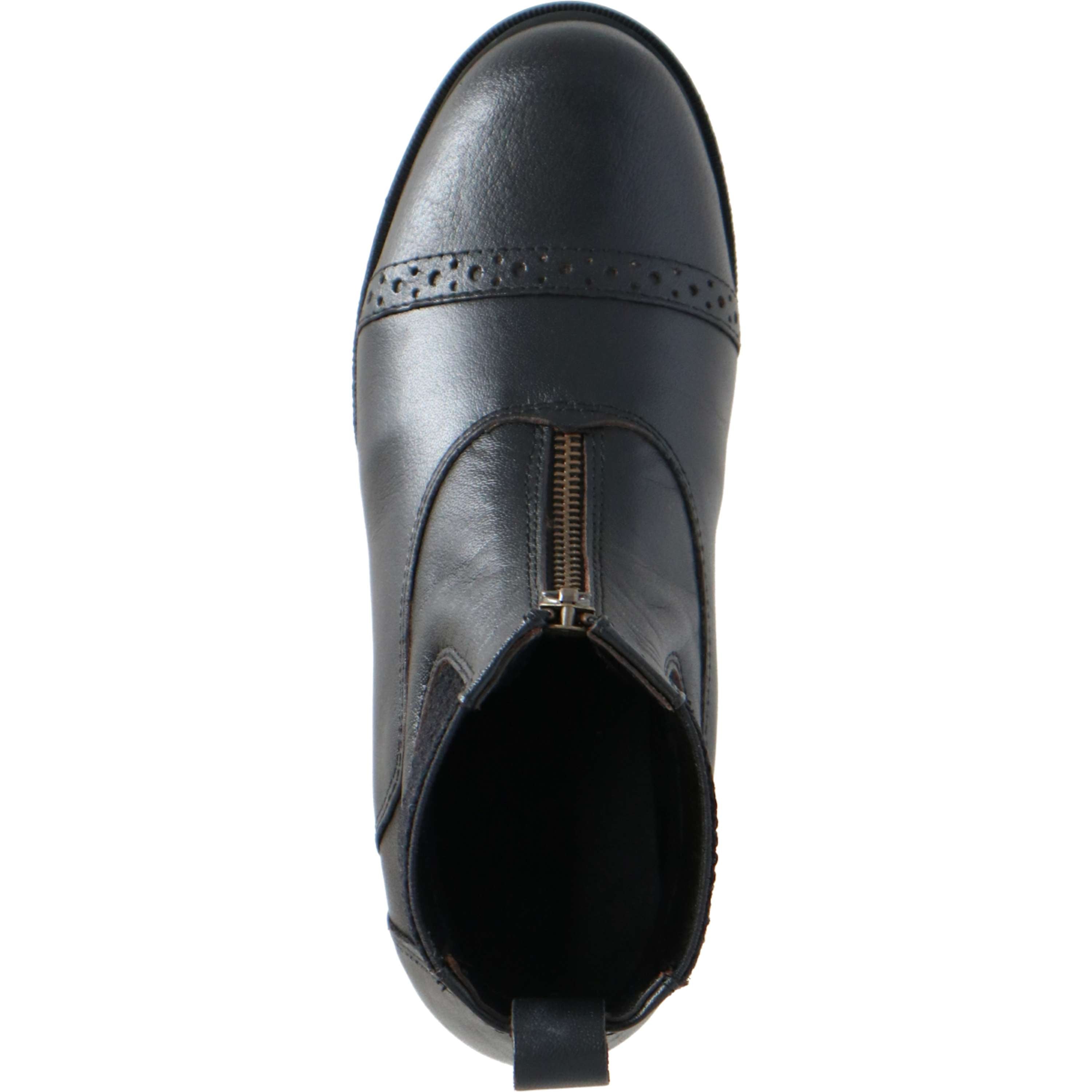 Harry's Horse Jodhpury Skóra Hickstead zipper Czarny