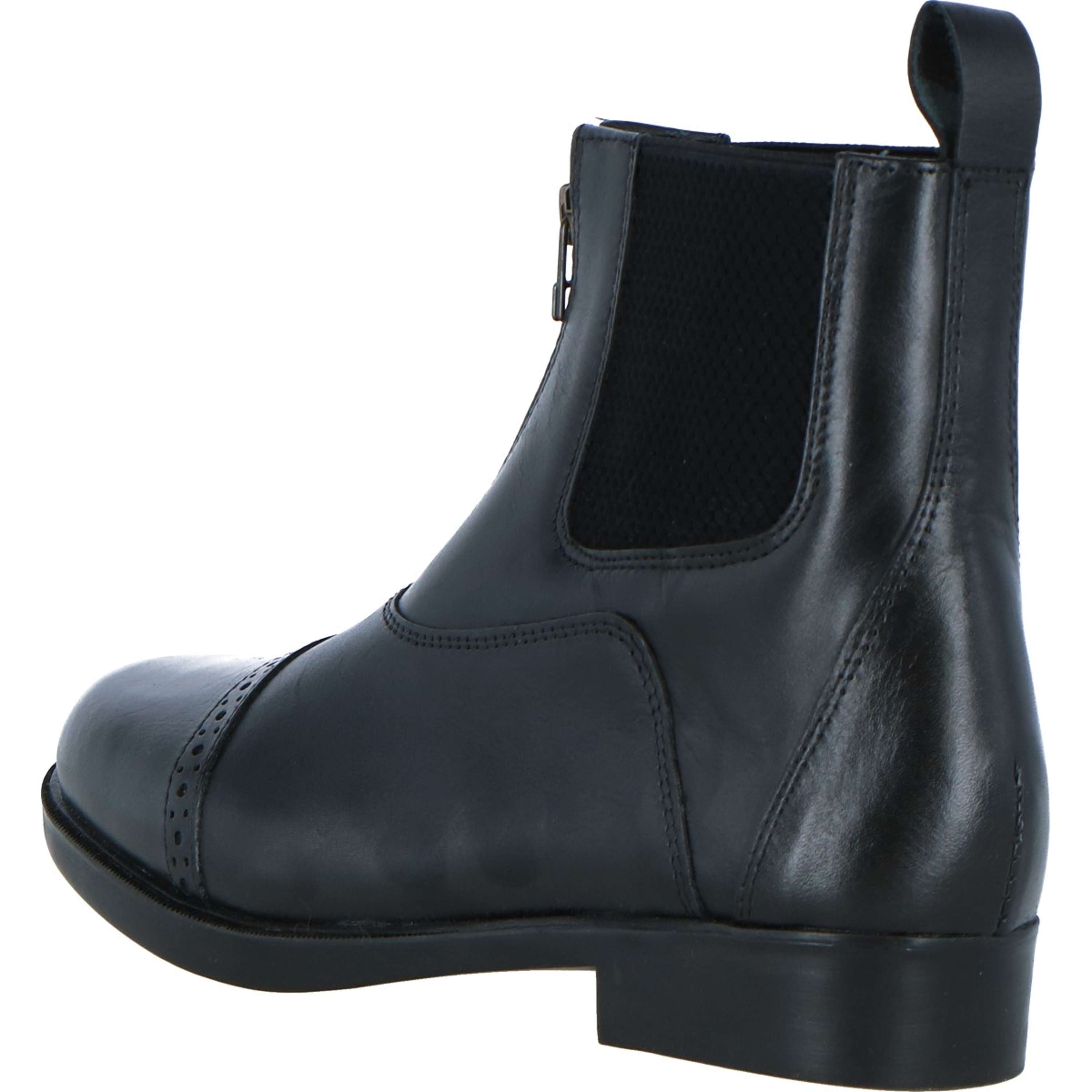 Harry's Horse Jodhpury Skóra Hickstead zipper Czarny
