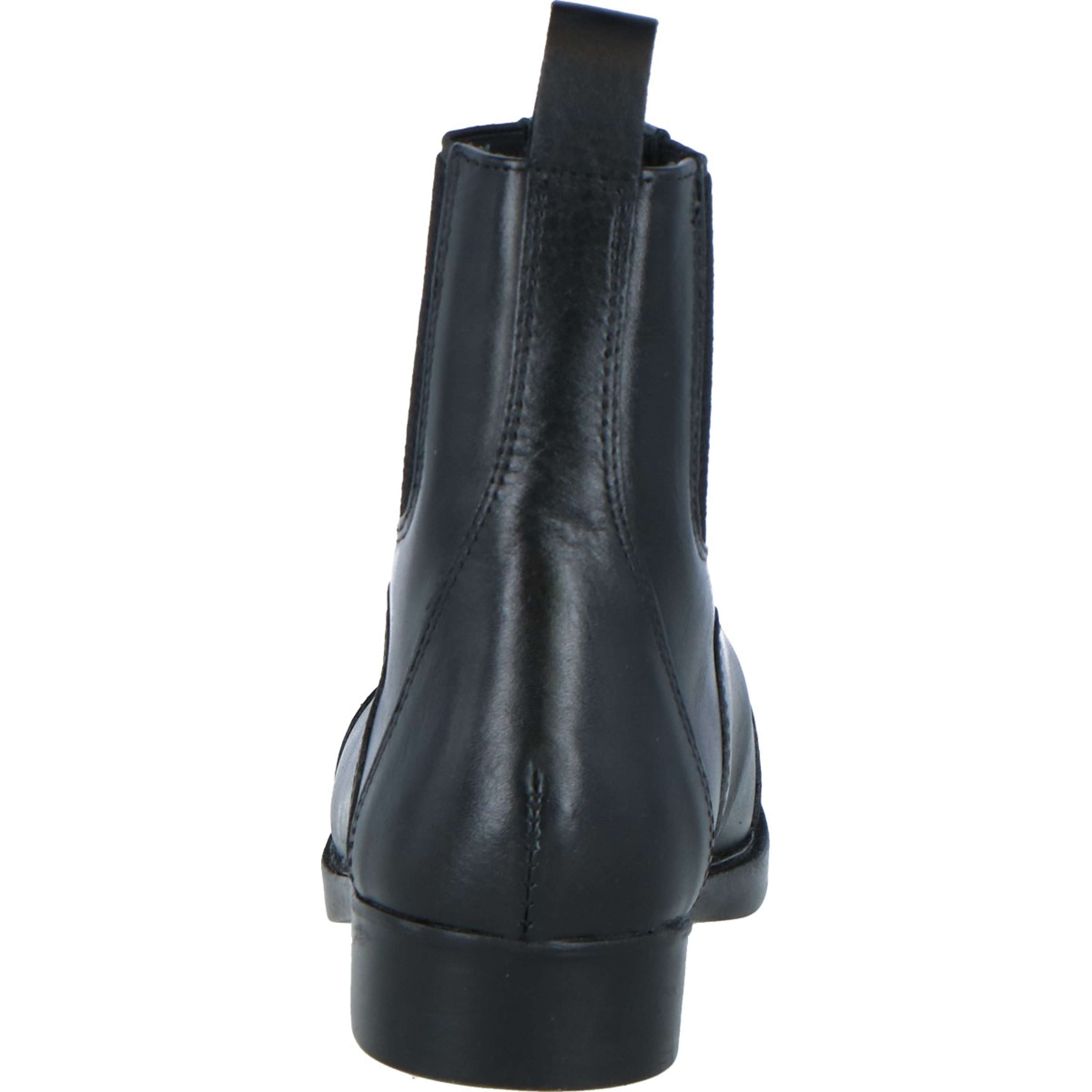 Harry's Horse Jodhpury Skóra Hickstead zipper Czarny