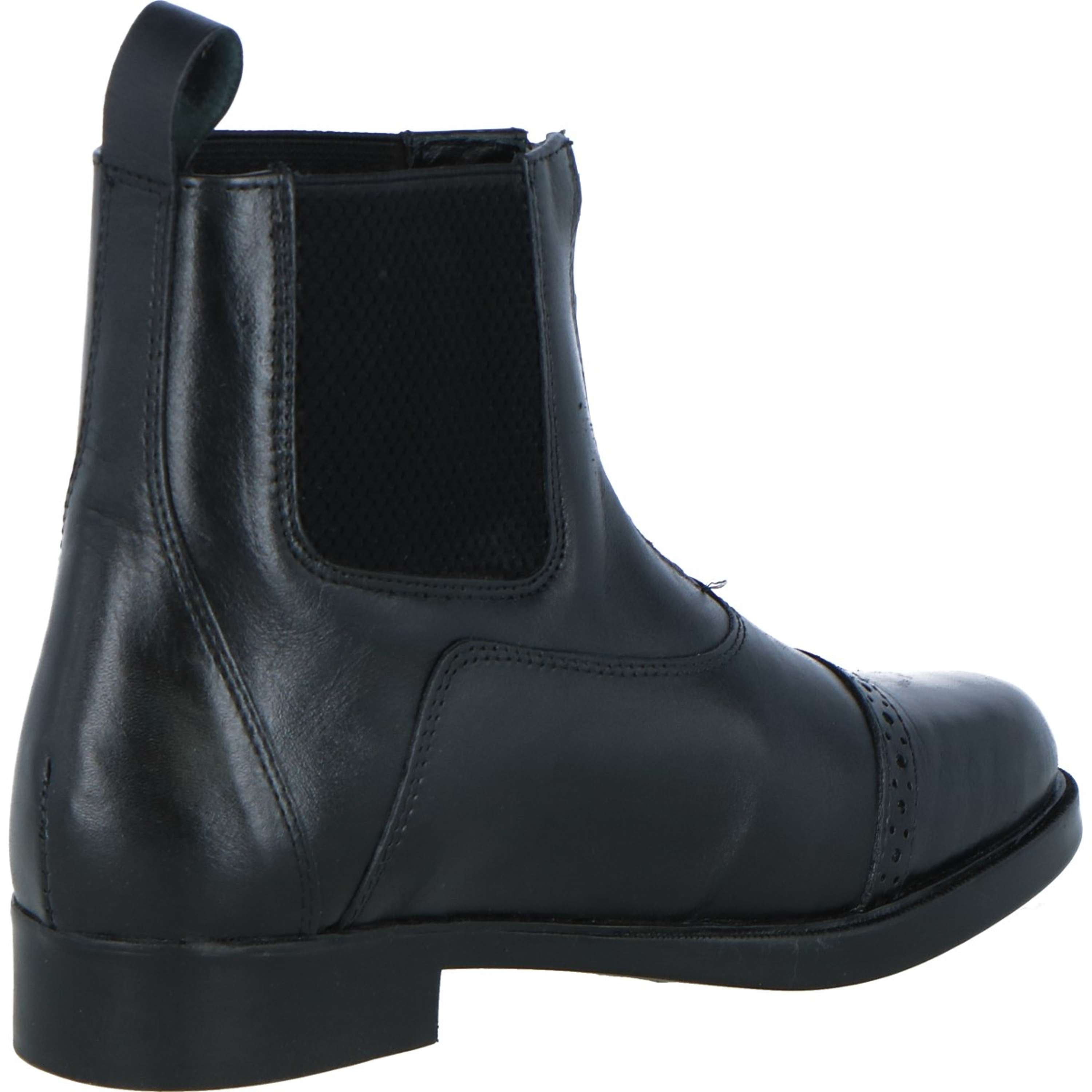 Harry's Horse Jodhpury Skóra Hickstead zipper Czarny