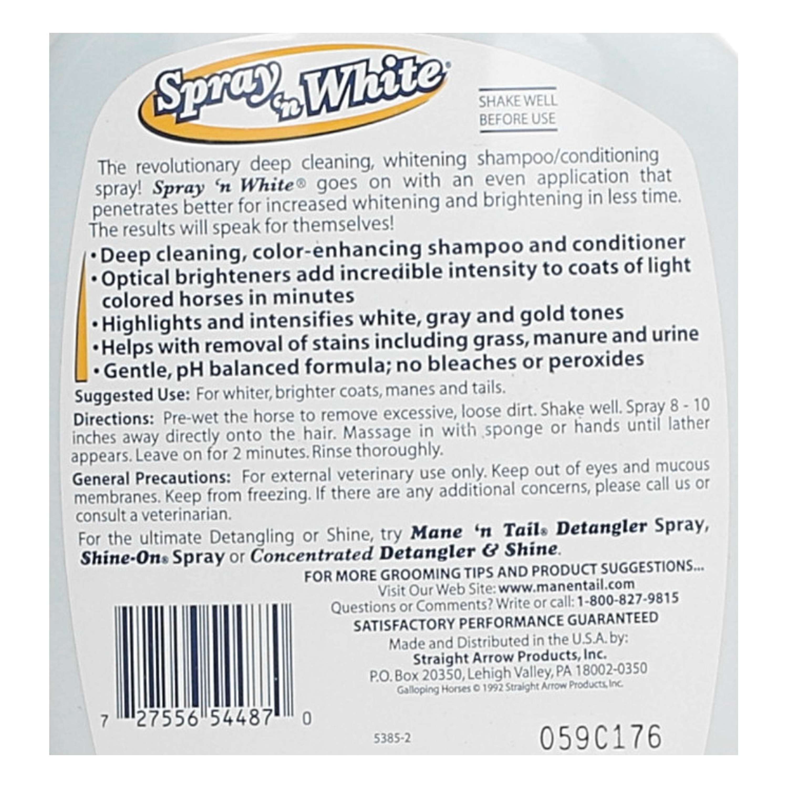 Mane 'n Tail Spray n White