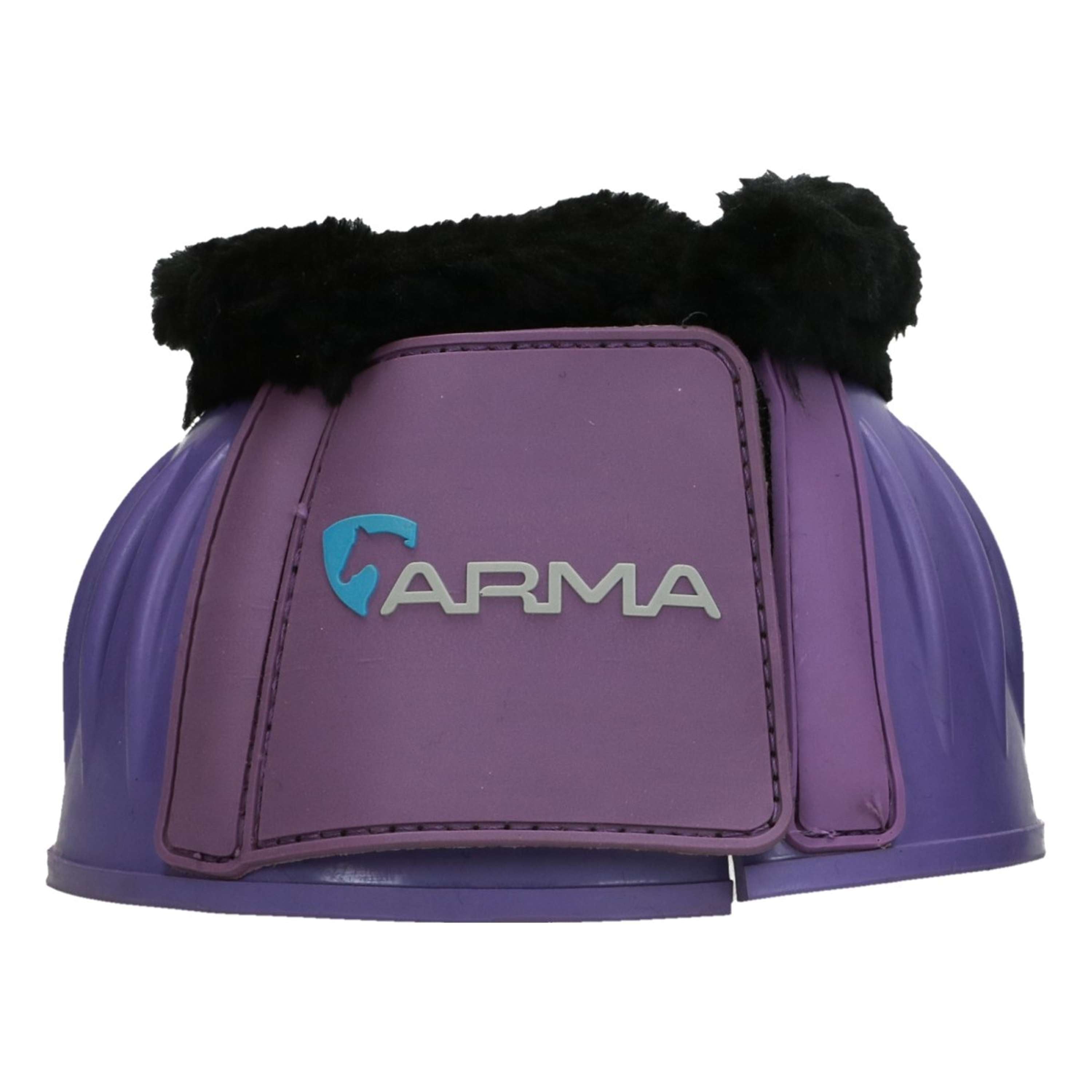 Arma by Shires Kaloszki Czarny Polar Fioletowy