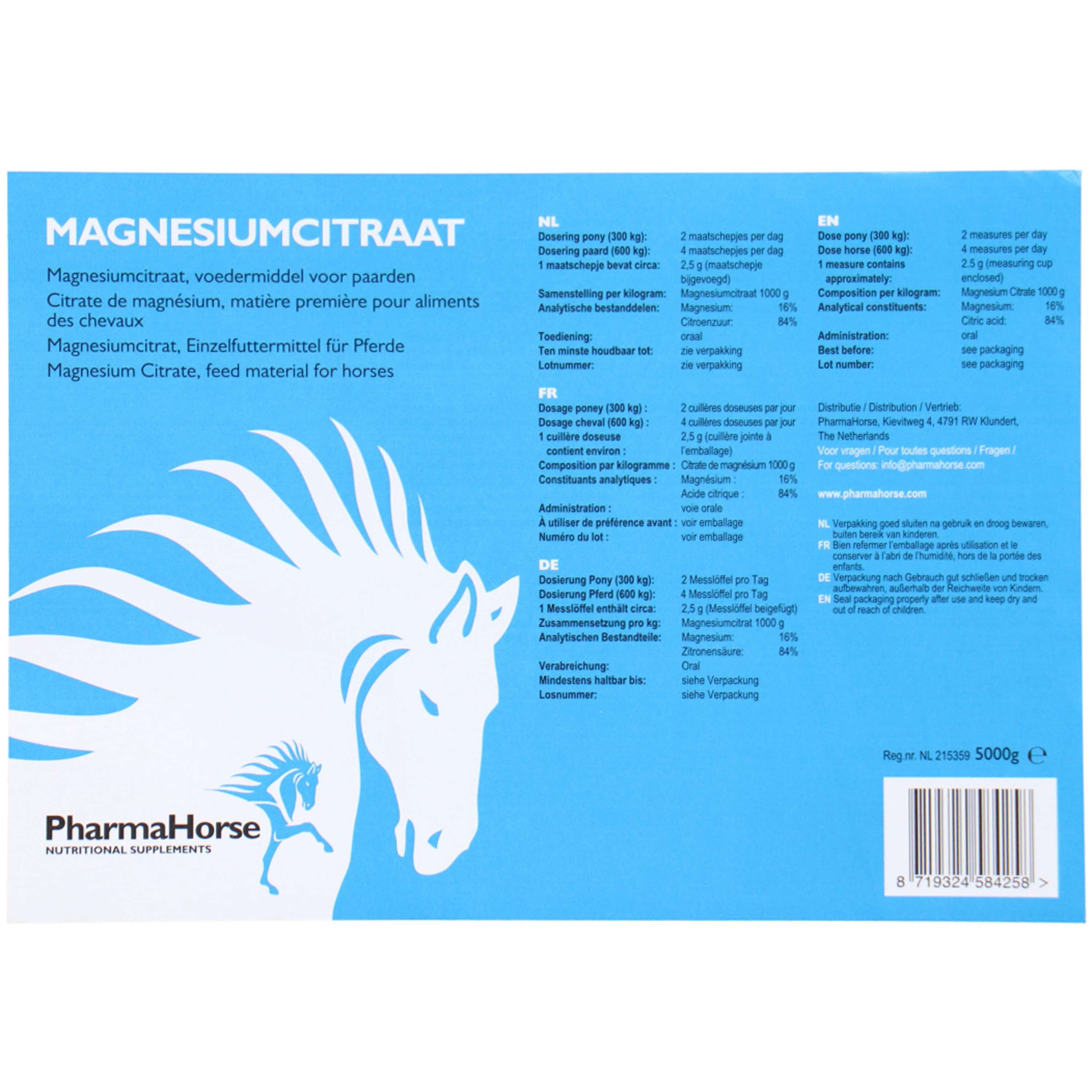 PharmaHorse Cytrynian Magnezu