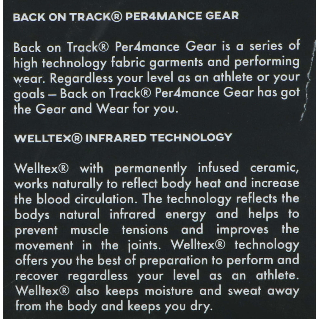 Back on Track P4G Welltex Tape Czarny