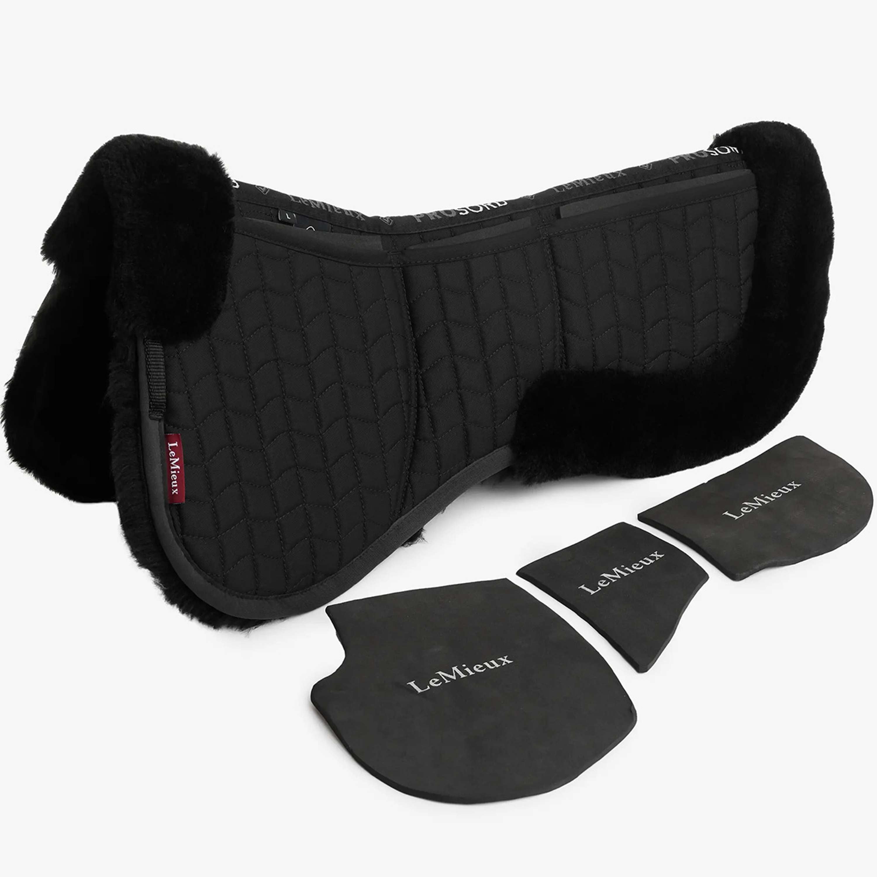 Czaprak LeMieux ProLambs Pro-Sorb z 3 kieszeniami, czarny