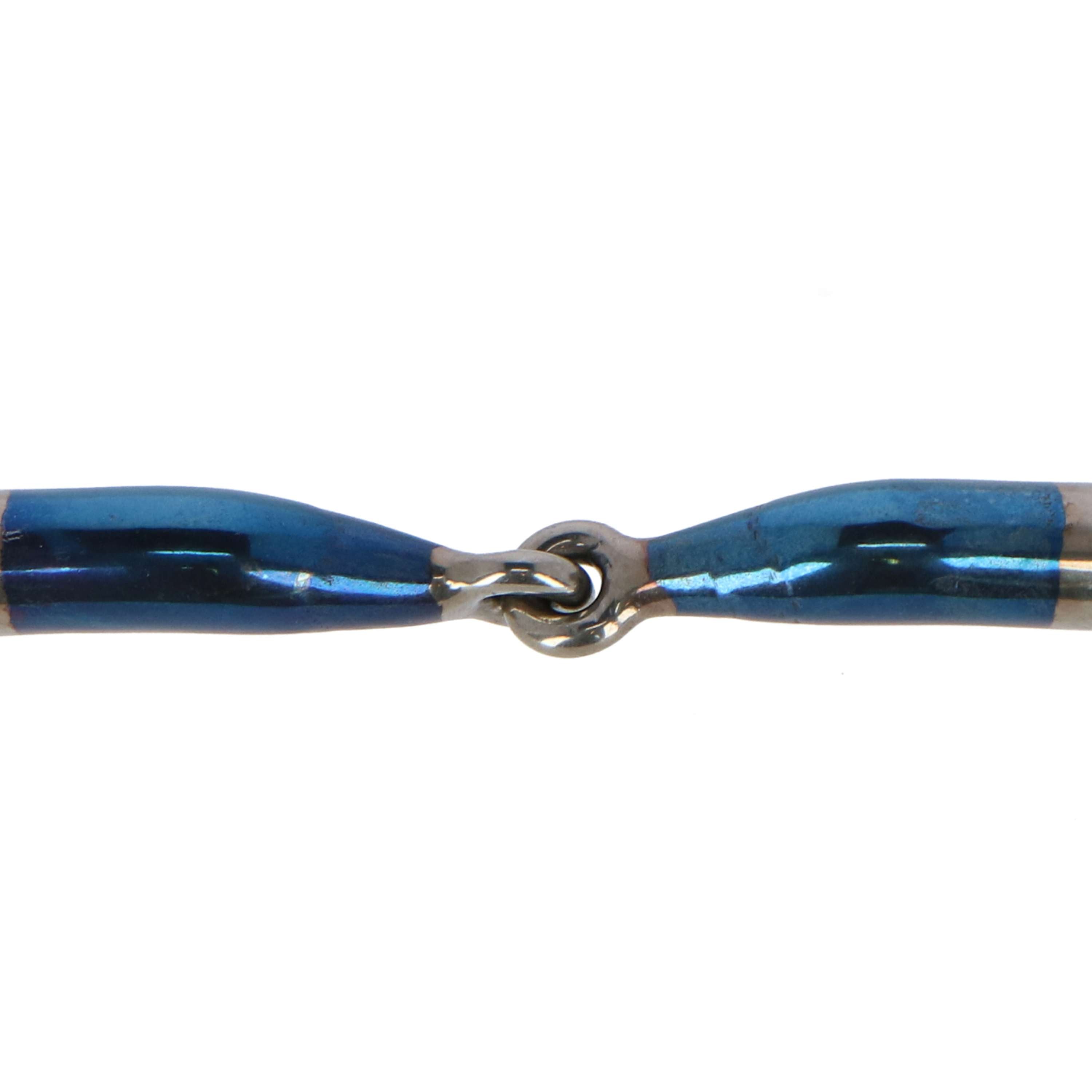 Wędzidło Trust Sweet Iron z pojedynczym łącznikiem, luźne kółka, 16 mm