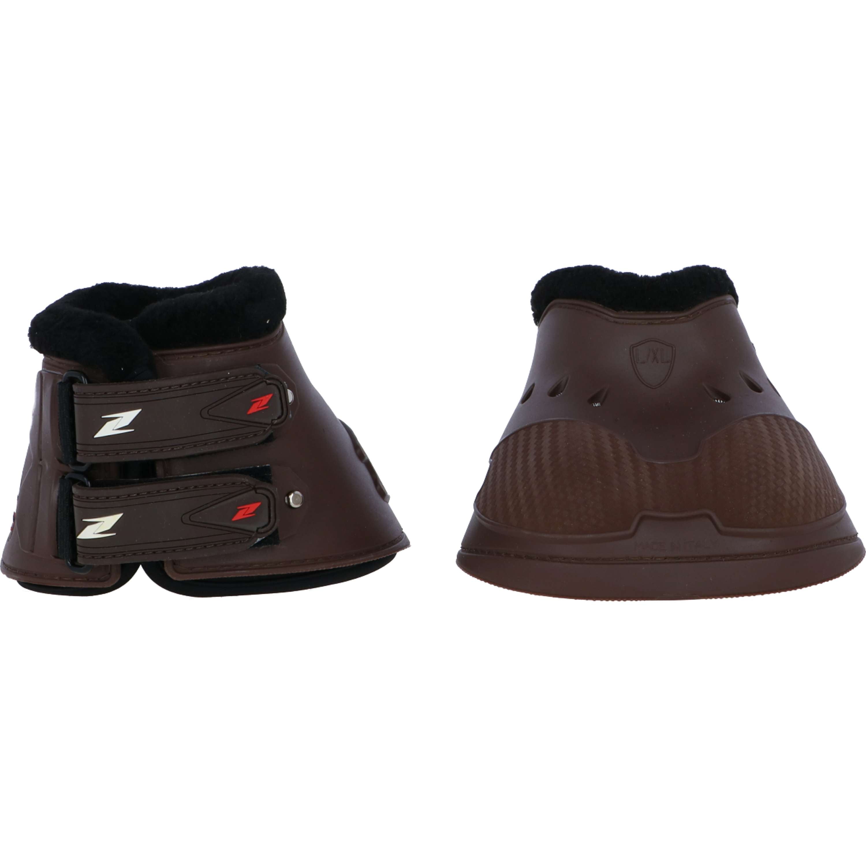 Zandona Kaloszki Carbon Air Velcro Pięta Brązowy