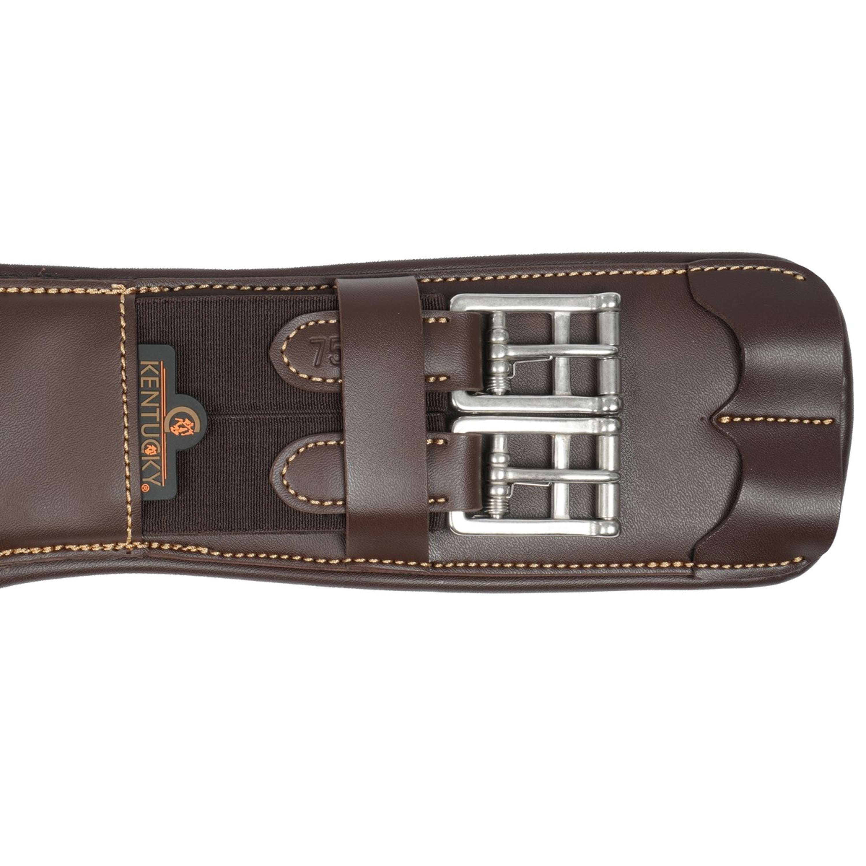 Kentucky Popręg Do Skoków Short Stud Brązowy