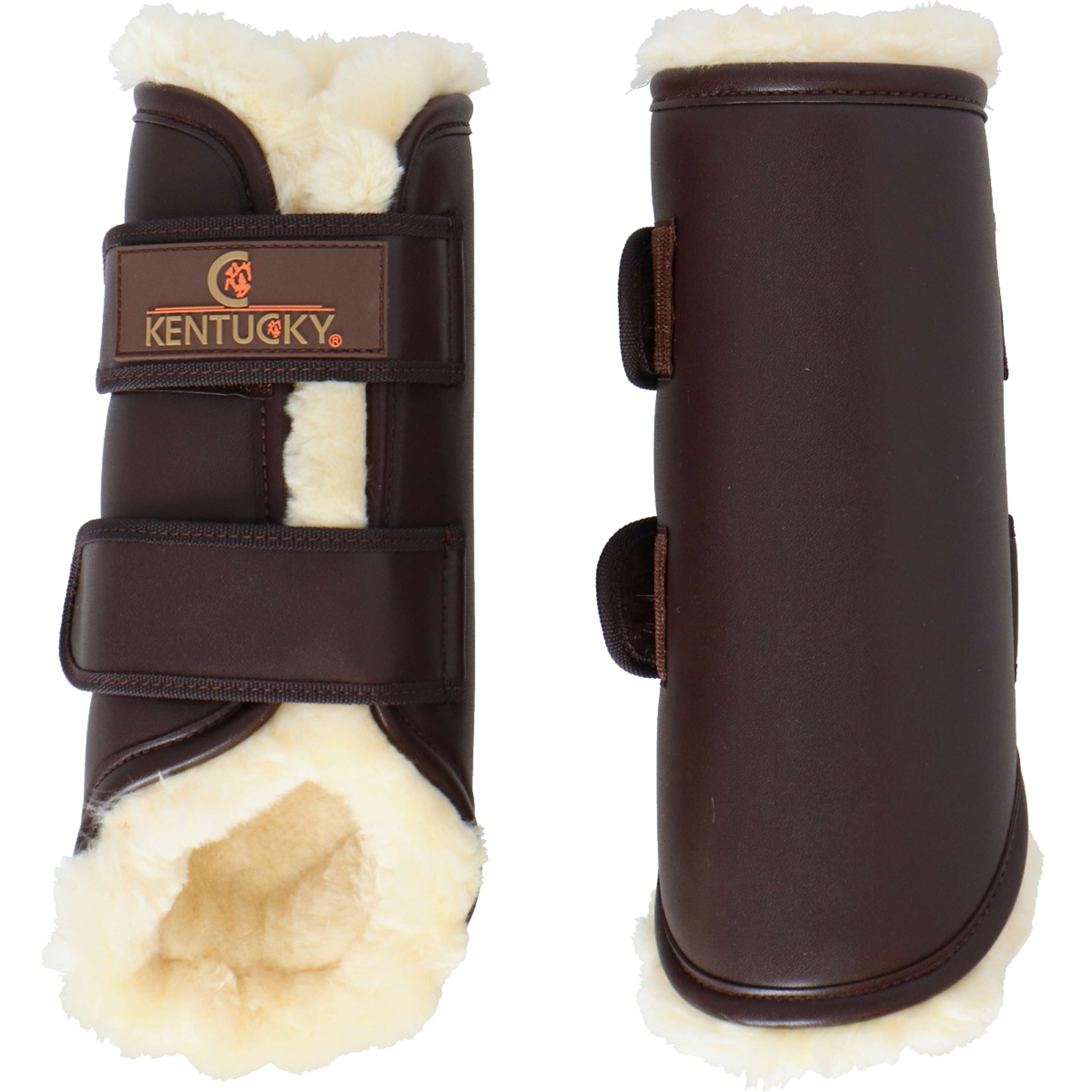 Kentucky Turnout Boots Tylne Nogi Brązowy