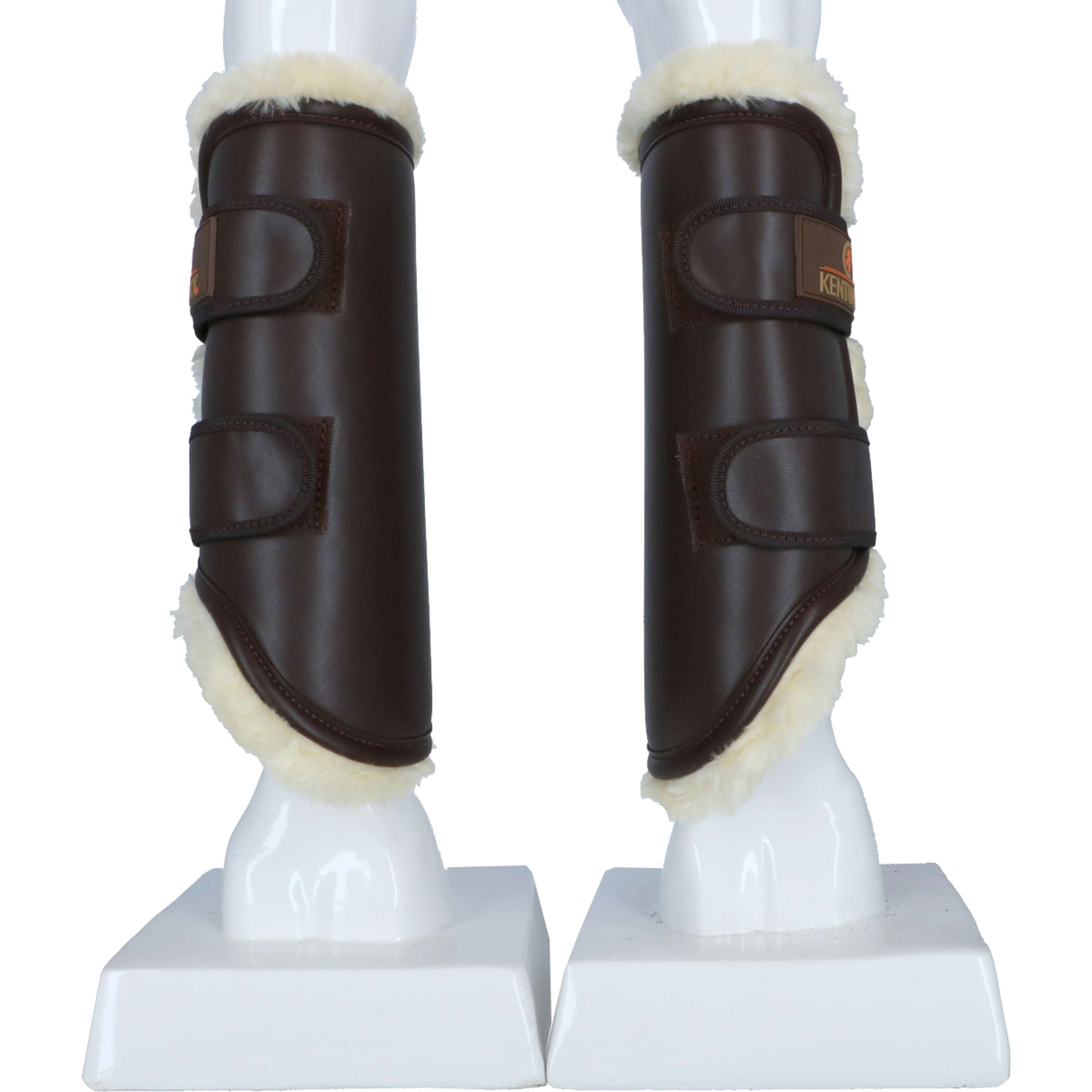 Kentucky Turnout Boots Tylne Nogi Brązowy