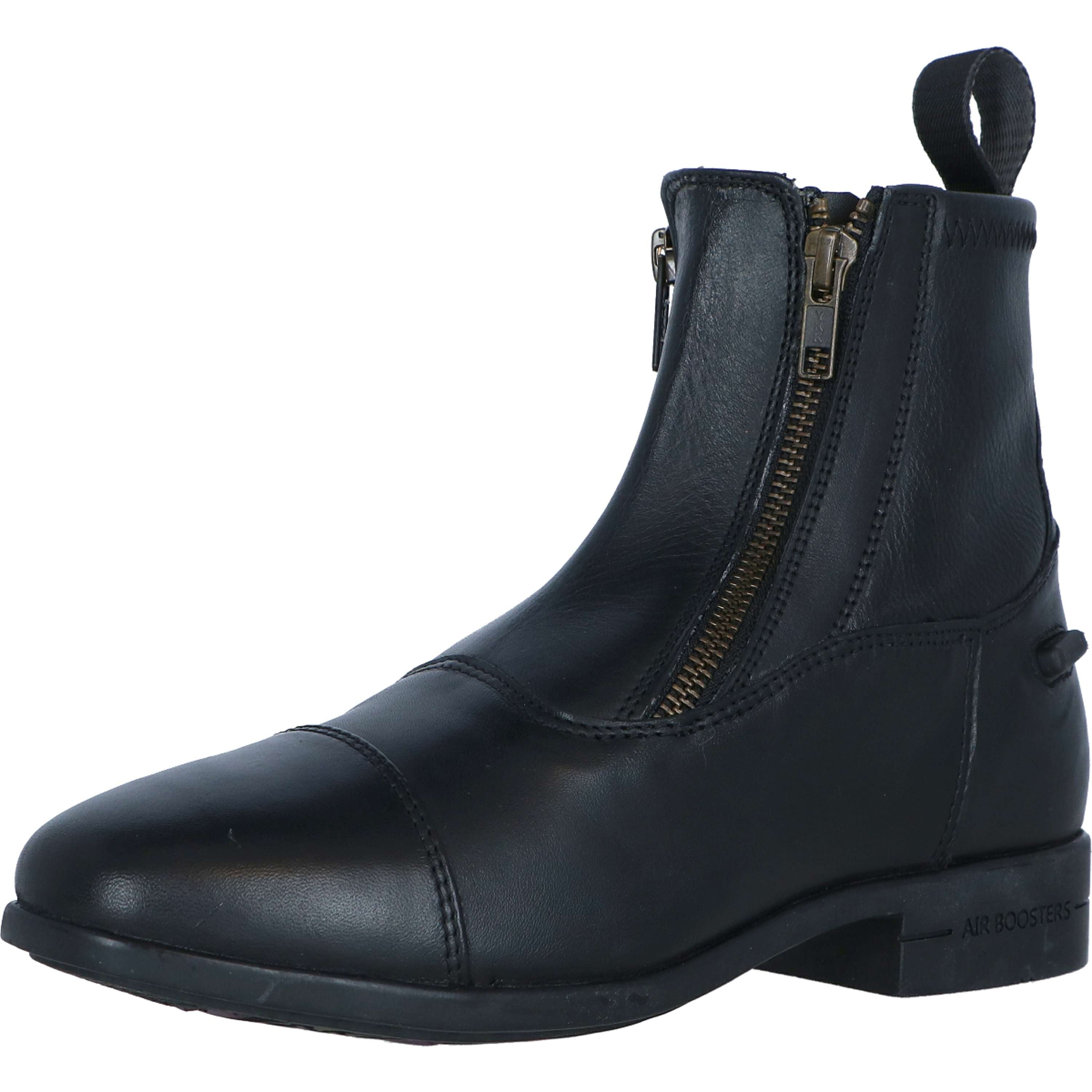 EQUITHÈME Jodhpury Double Zip Czarny