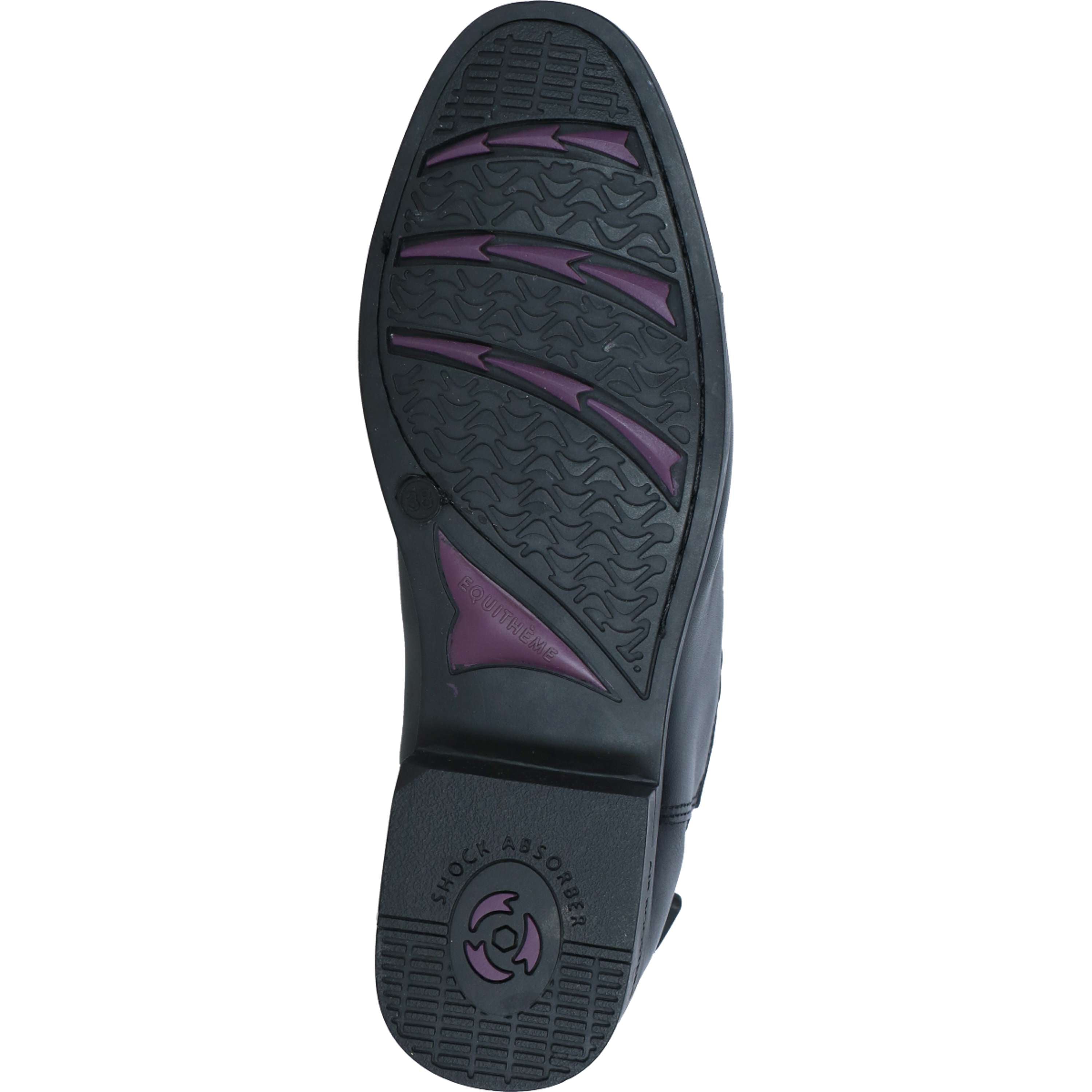 EQUITHÈME Jodhpury Double Zip Czarny