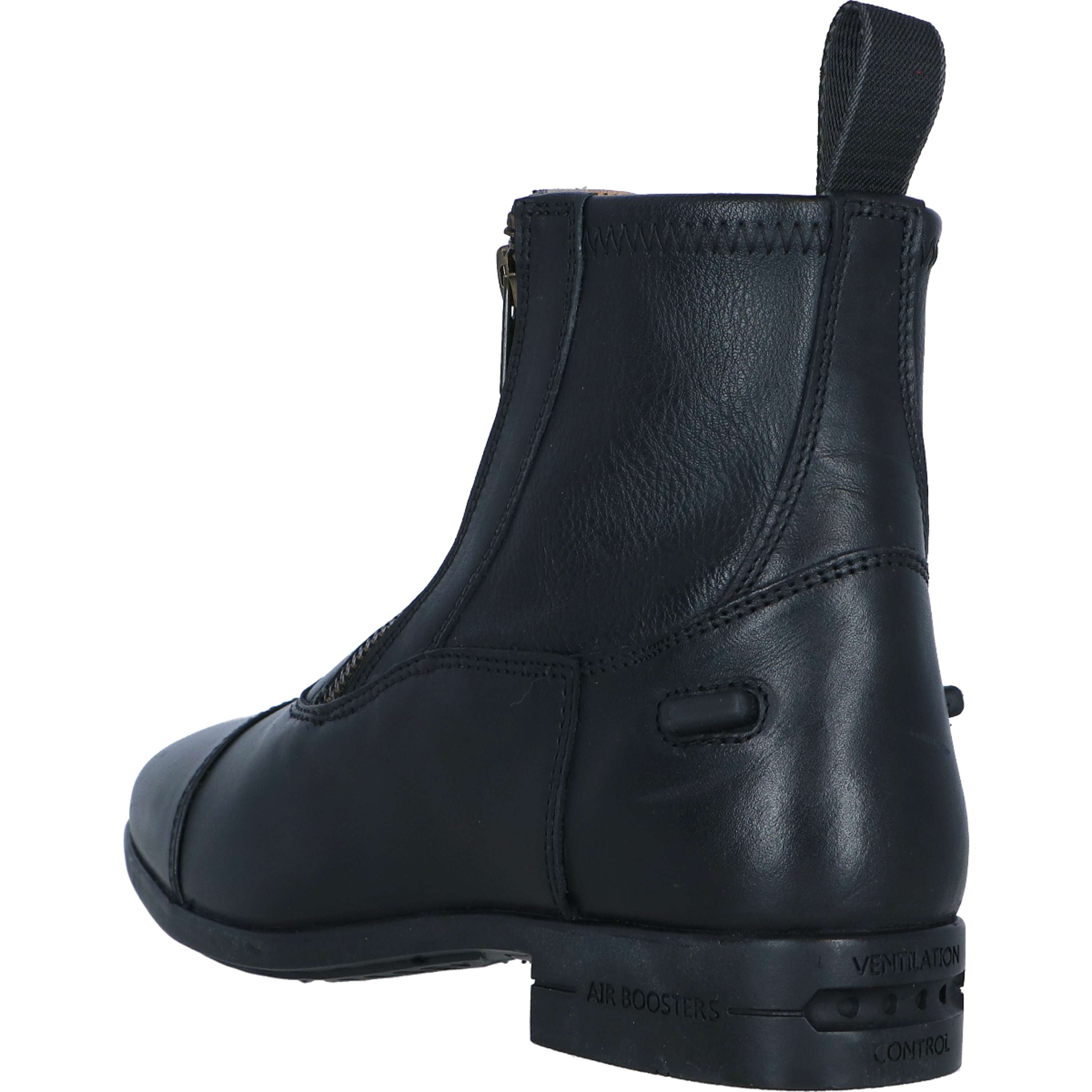 EQUITHÈME Jodhpury Double Zip Czarny