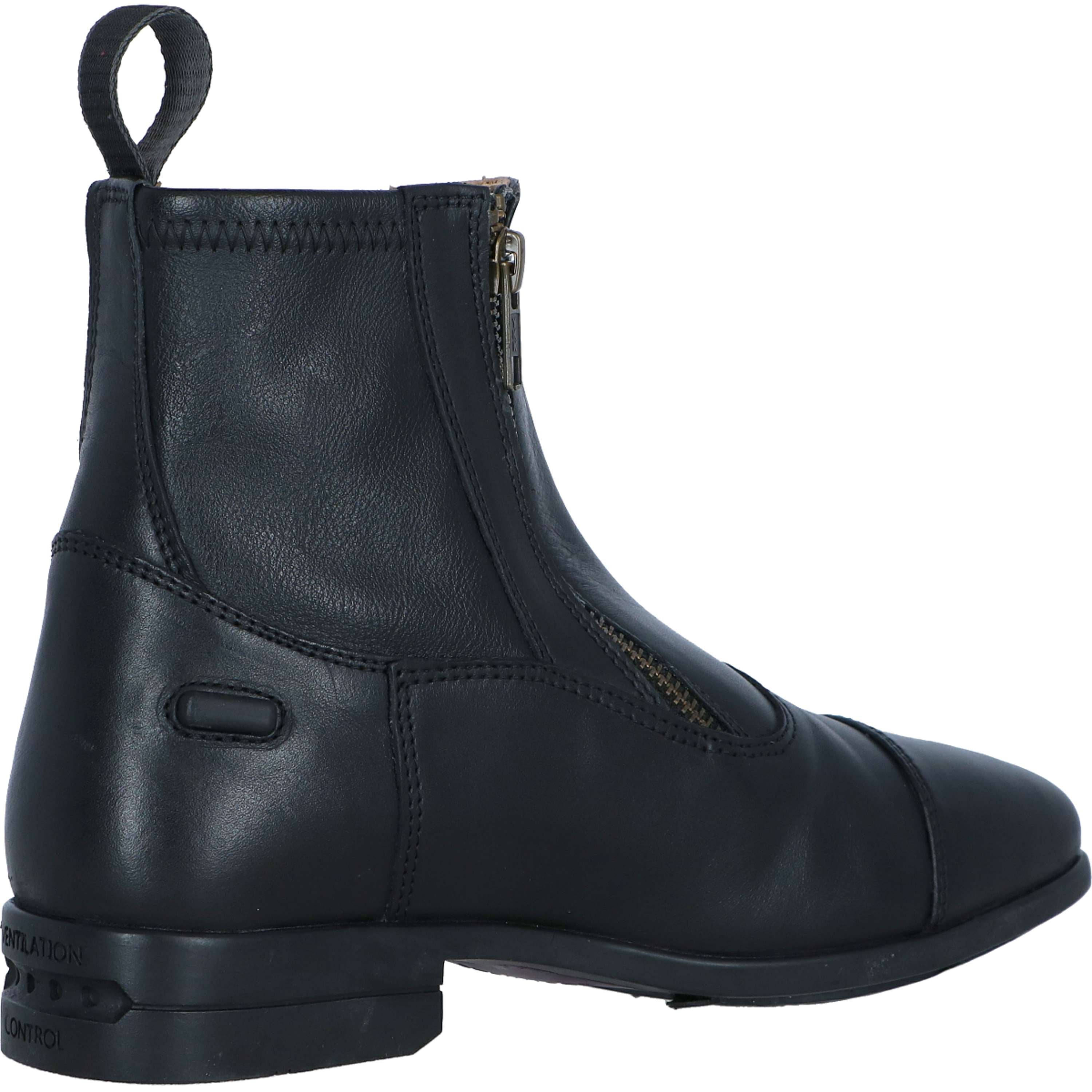 EQUITHÈME Jodhpury Double Zip Czarny